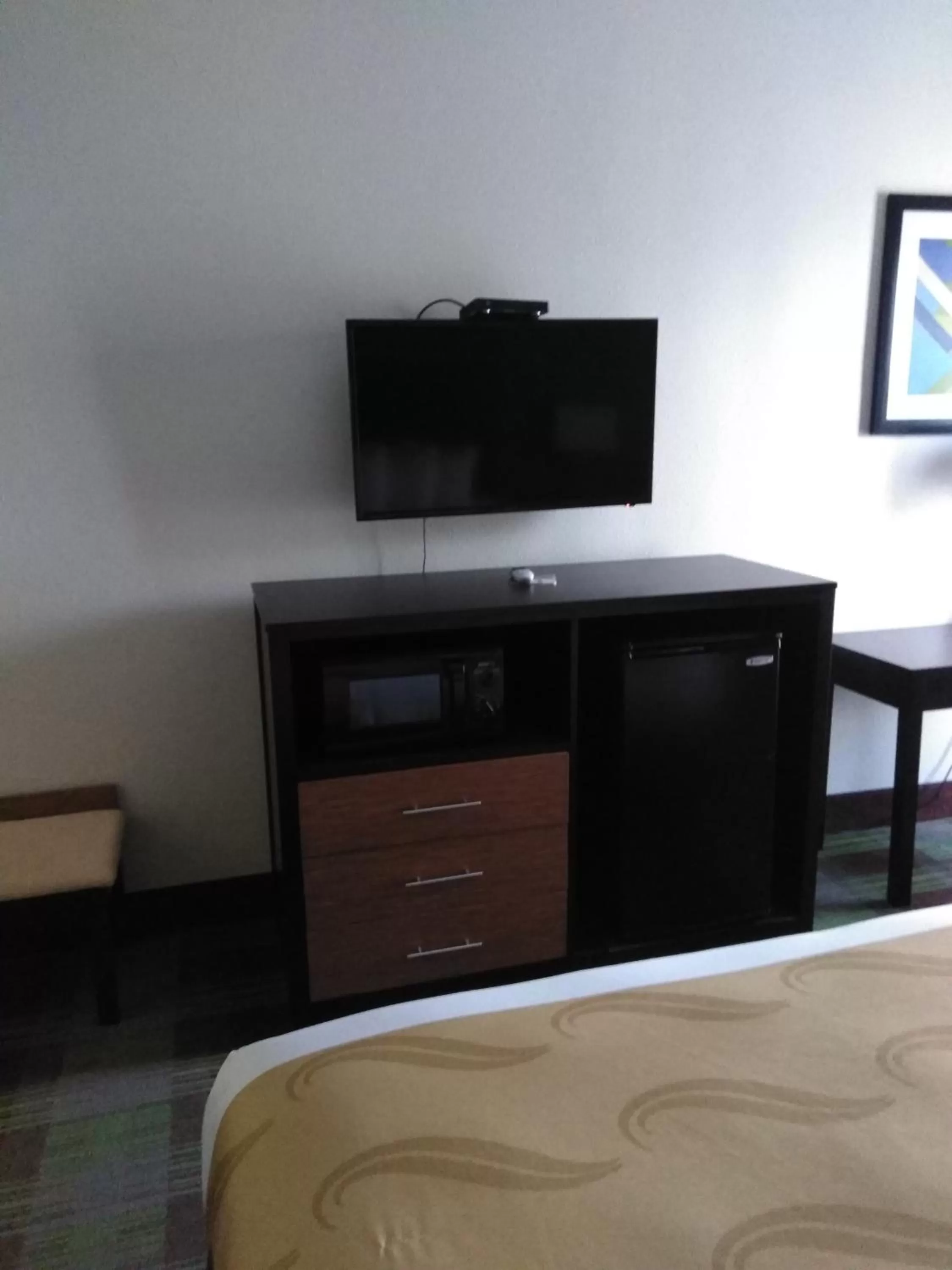 TV and multimedia, Bed in Quality Inn & Suites Mount Vernon