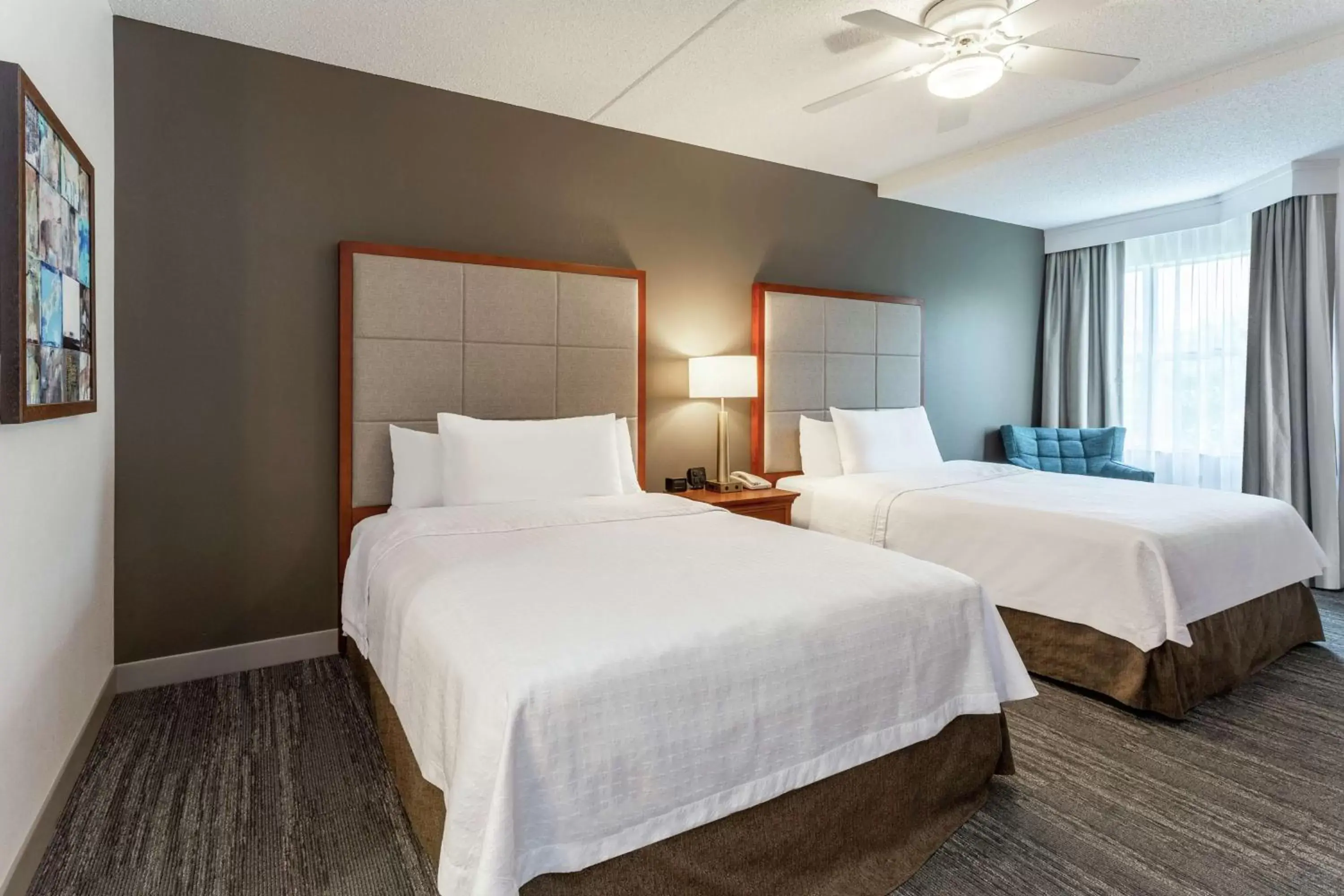 Bed in Homewood Suites by Hilton Albany