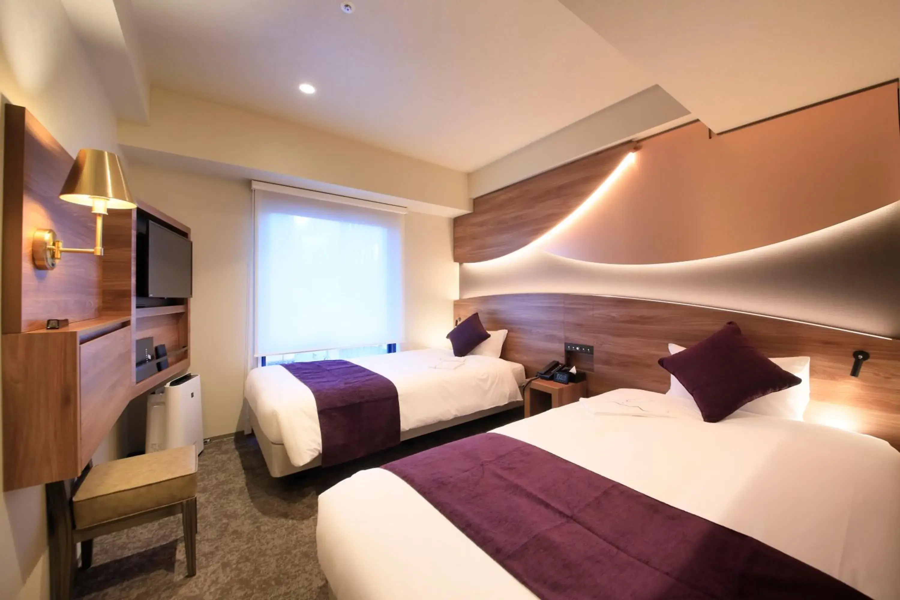 Bed in Quintessa Hotel Tokyo Ginza