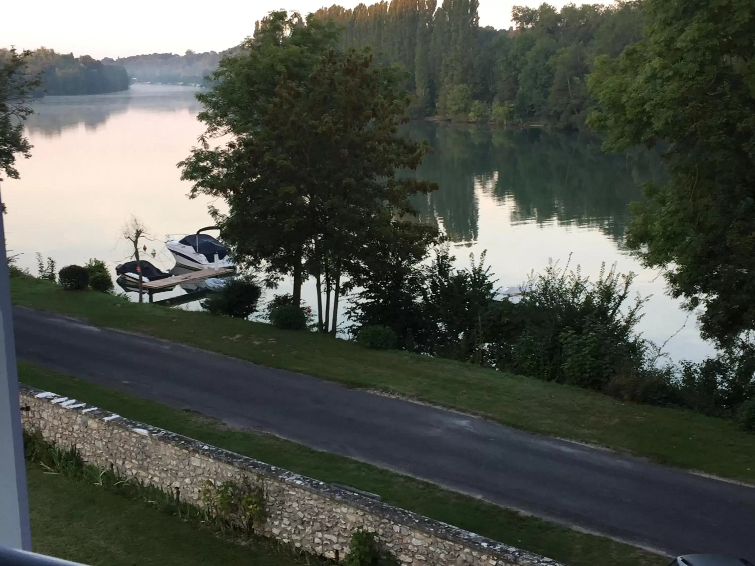 Garden view in La Grande Maison