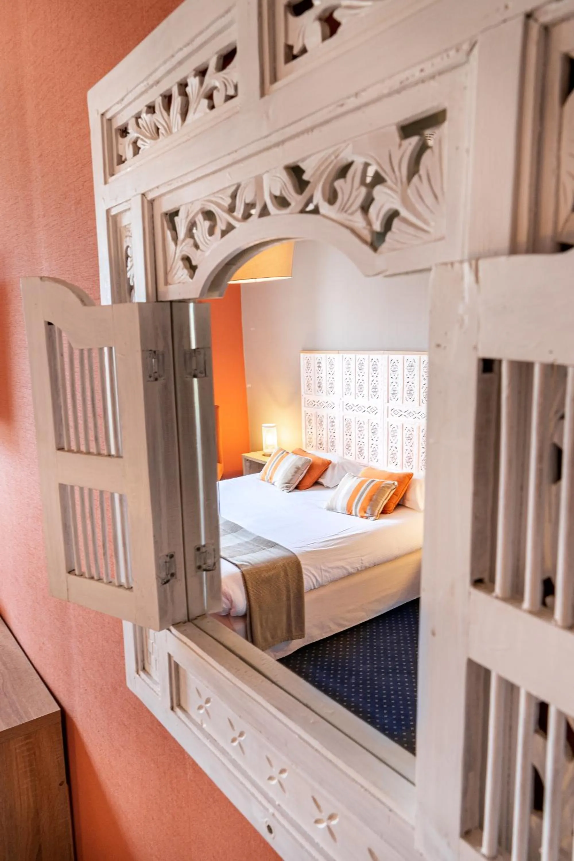 Bed in Cit'Hotel Normandy Hotel Pornichet La Baule