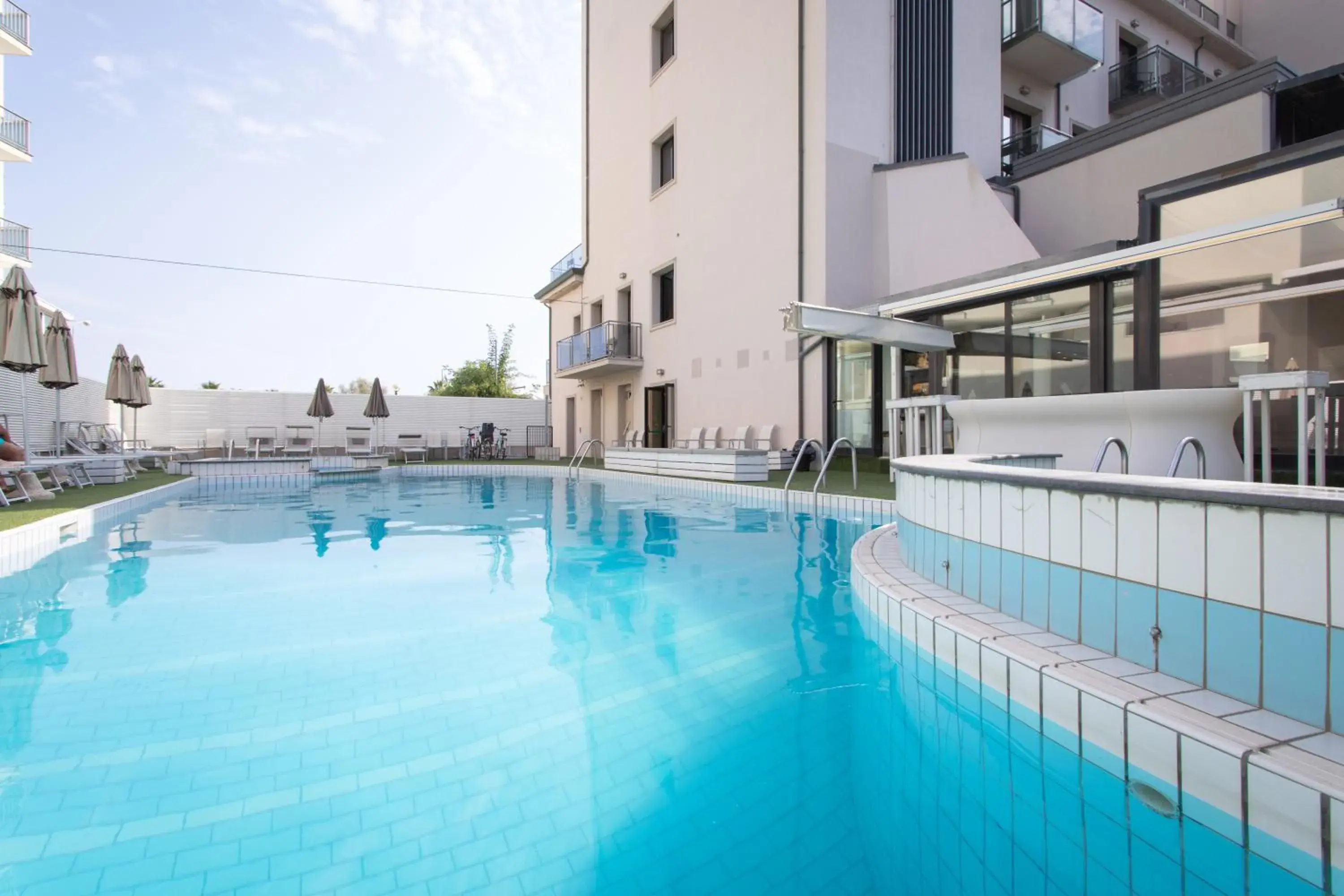 Property building, Swimming Pool in Ferretti Beach Hotel