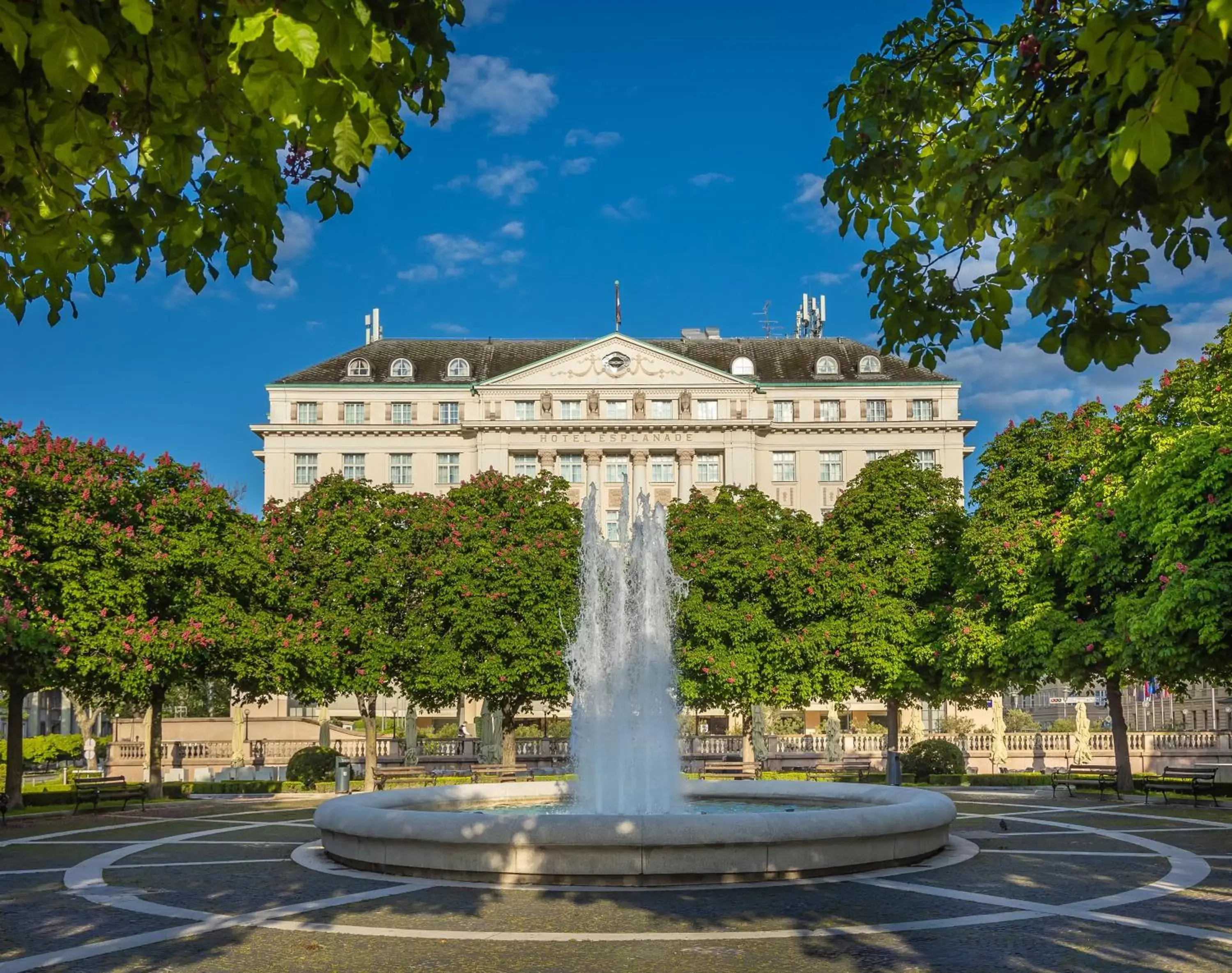 Property Building in Esplanade Zagreb Hotel