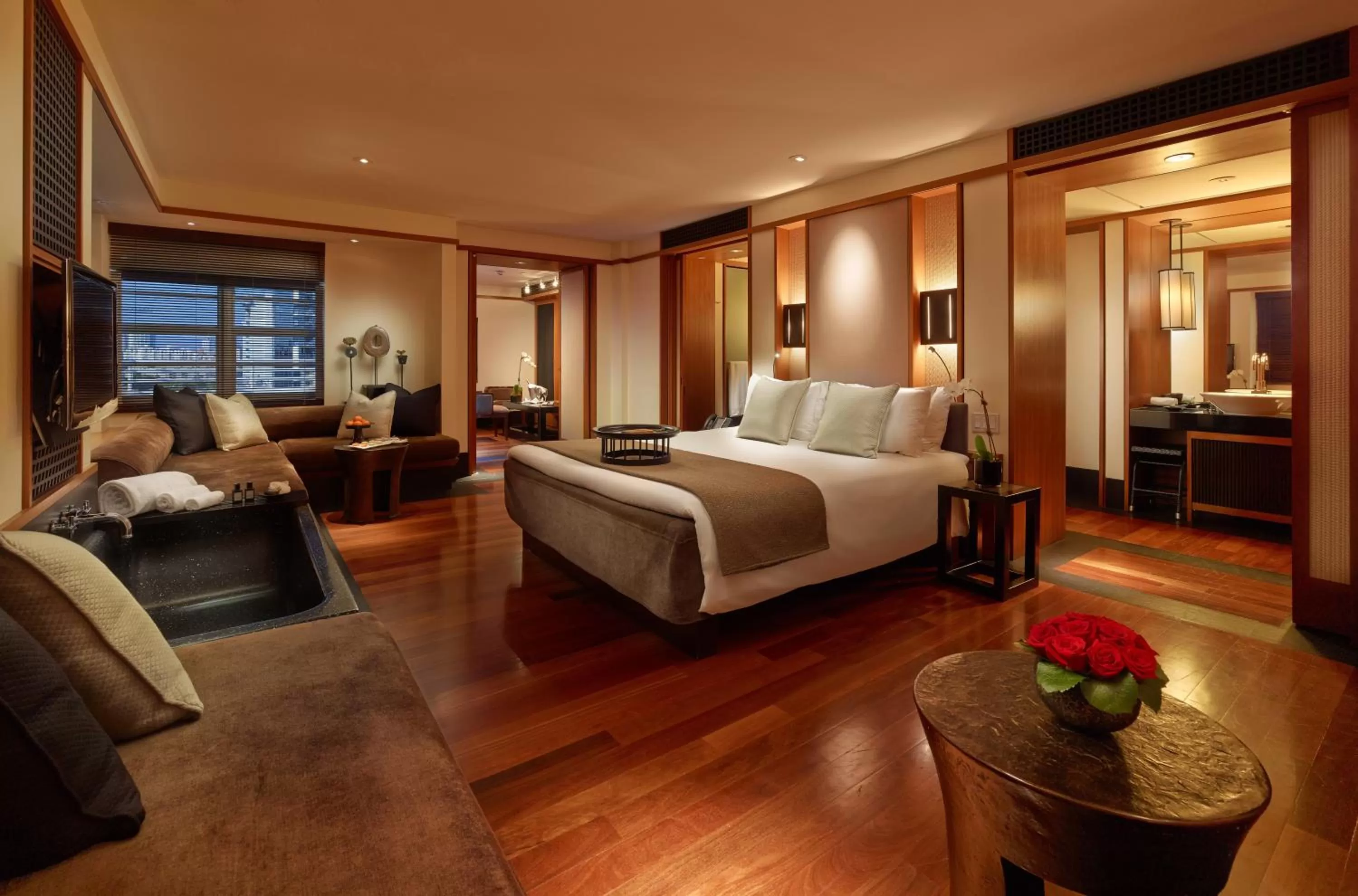 Bedroom, Bed in The Setai, Miami Beach