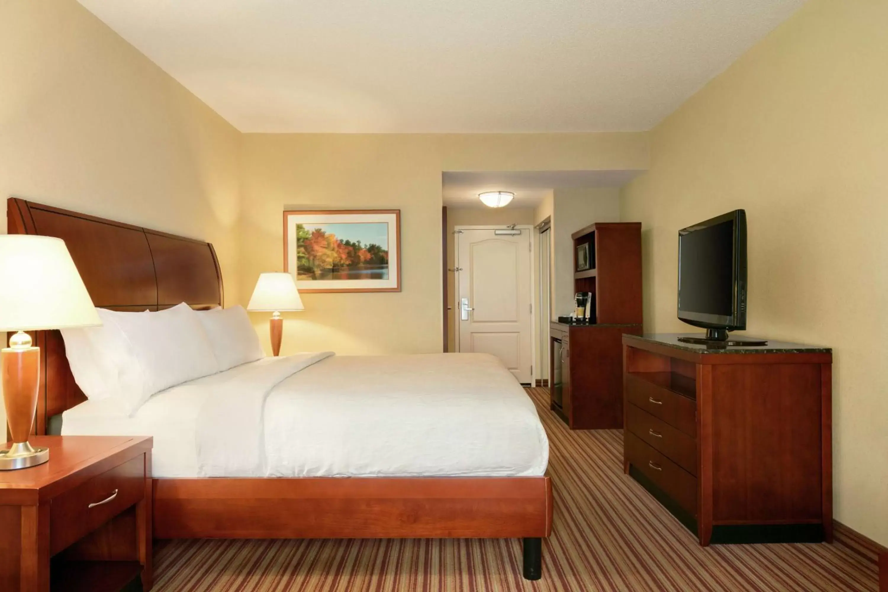 Photo of the whole room, TV/Entertainment Center in Hilton Garden Inn Fort Myers Airport/FGCU