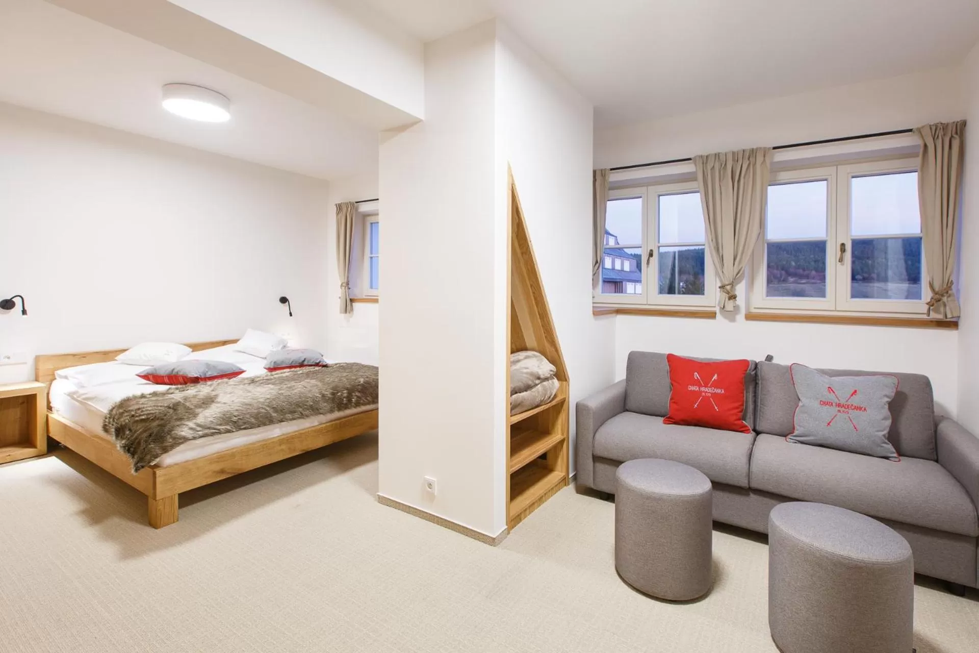 Bedroom, Bed in Chata Hradečanka