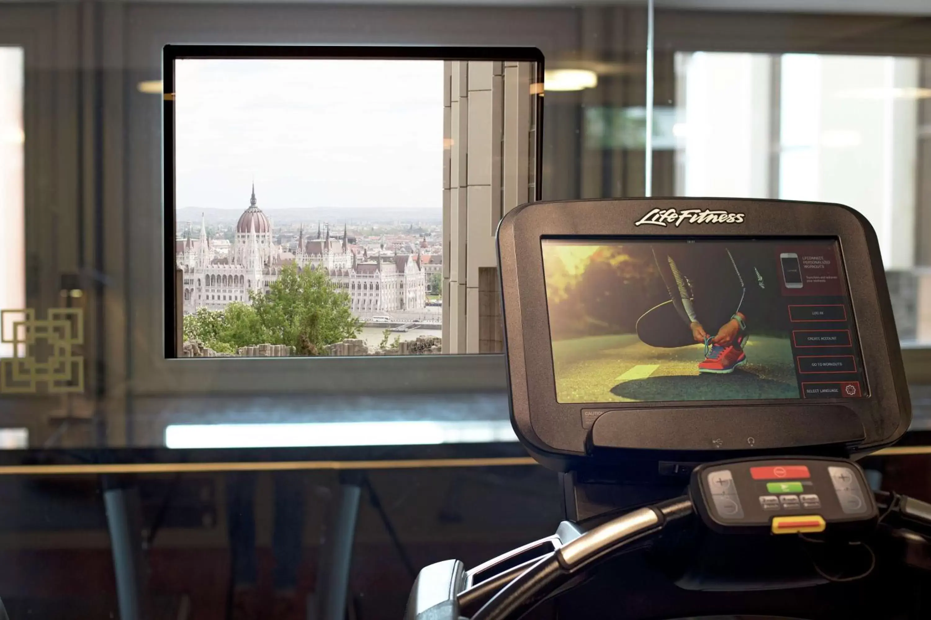 Fitness centre/facilities in Hilton Budapest