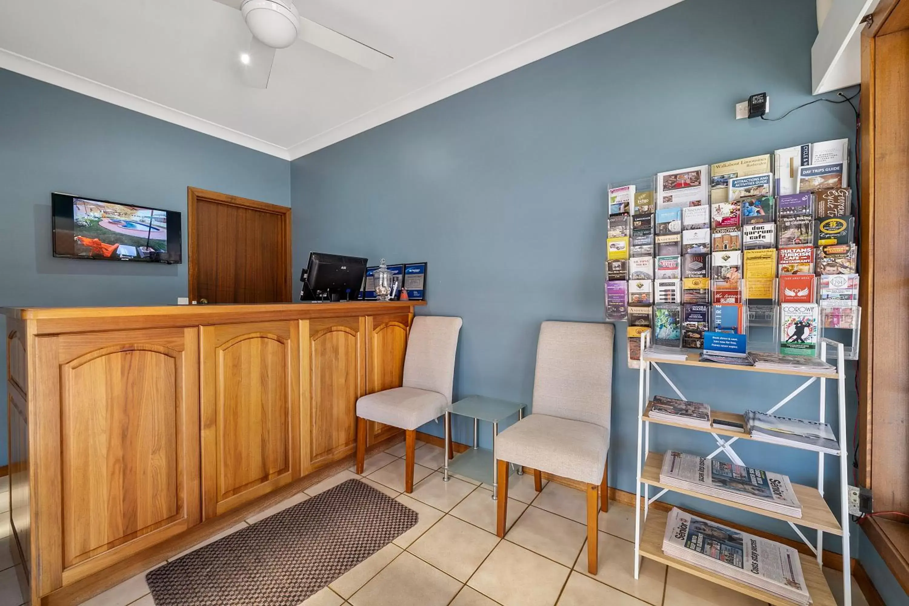 Lobby or reception in Heritage Motor Inn Corowa