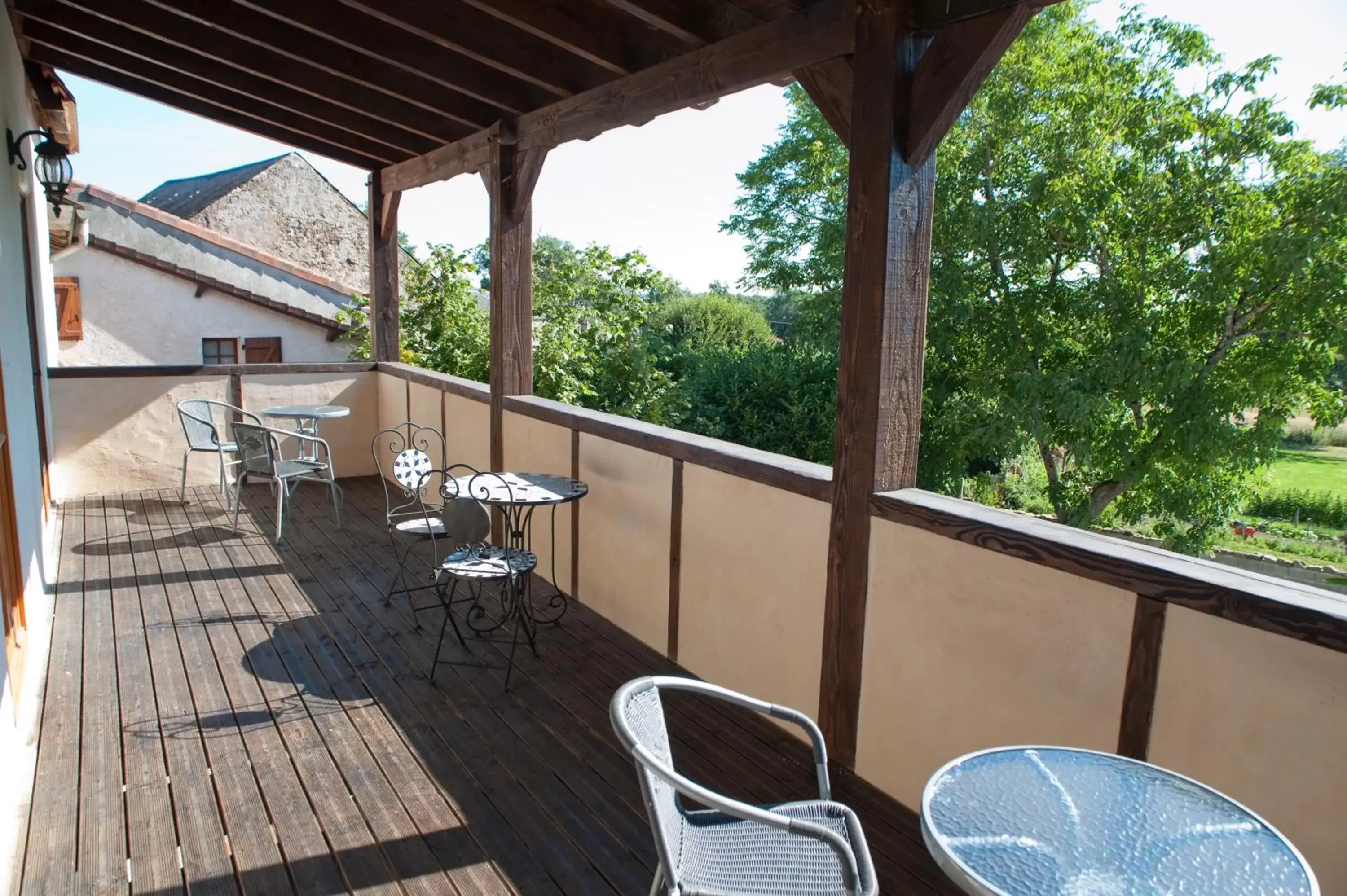 Balcony/Terrace in L'Ancien Presbytère Chambres D'hote ou Gite