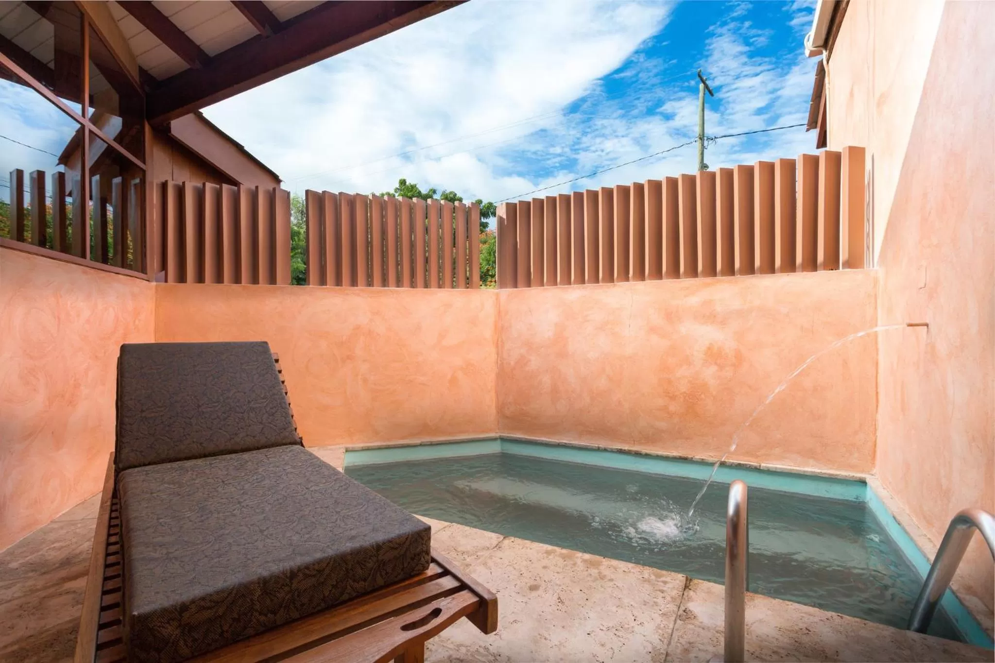 Swimming pool in True Blue Bay Resort
