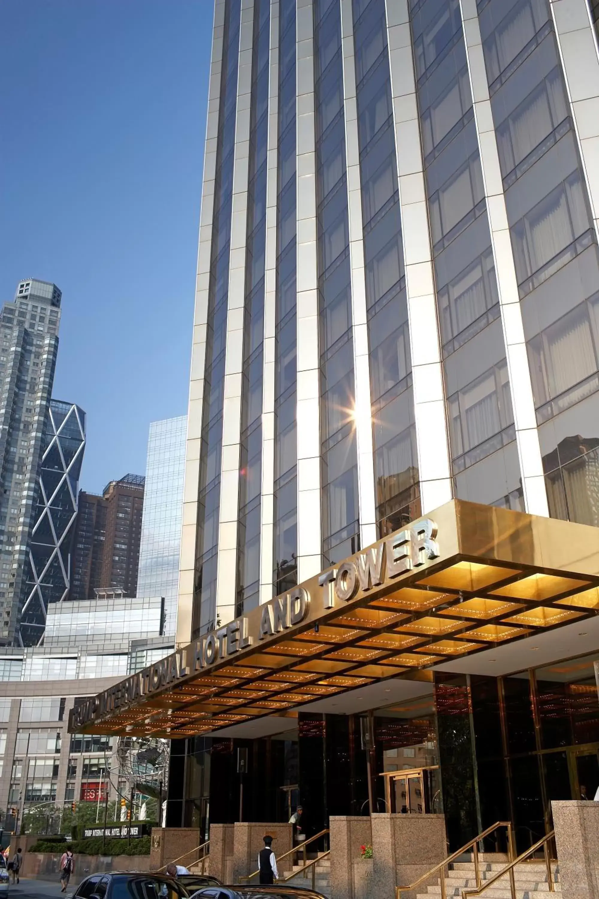 Facade/entrance, Property Building in Trump International New York