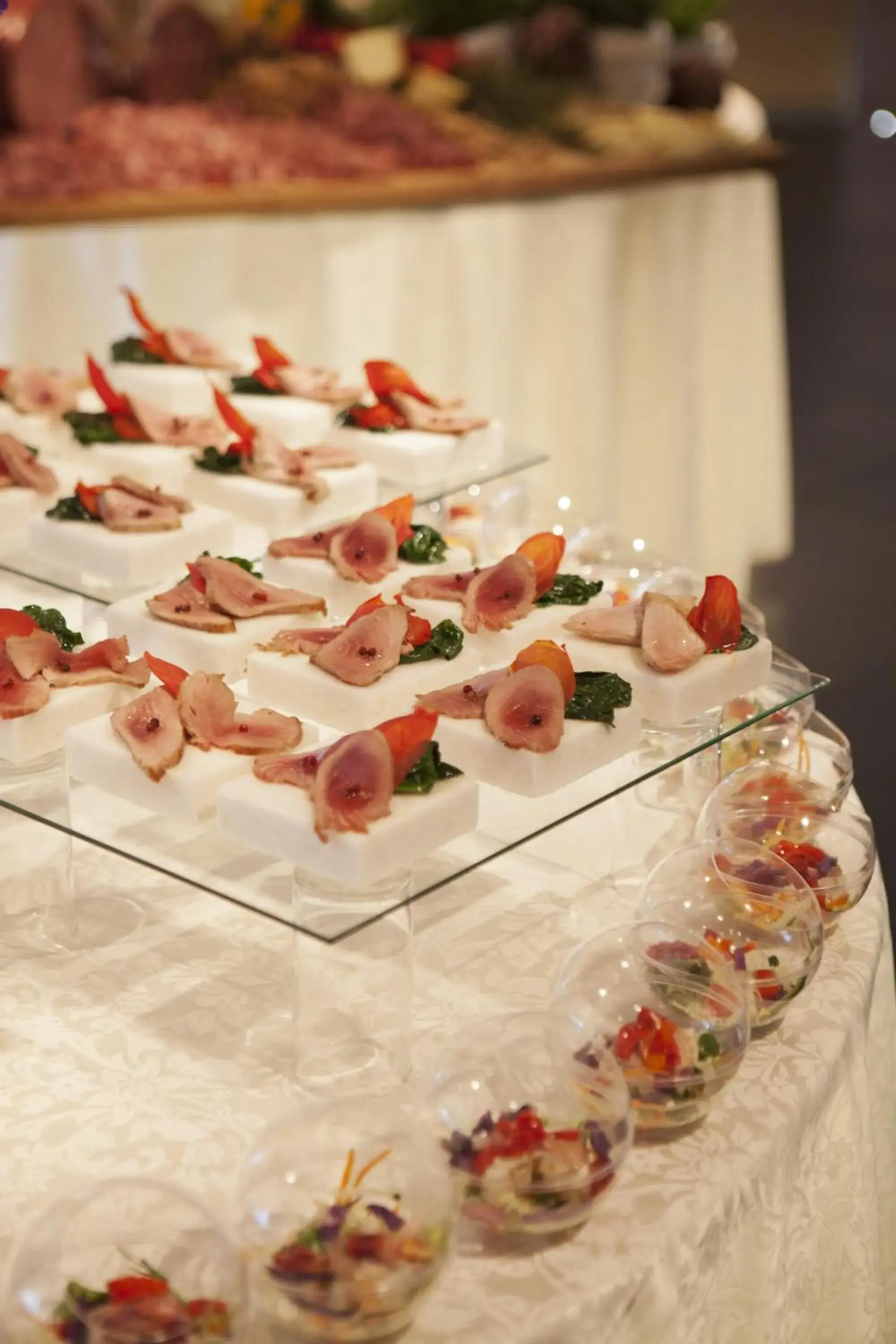 Decorative detail, Food in Hotel Ala D'Oro