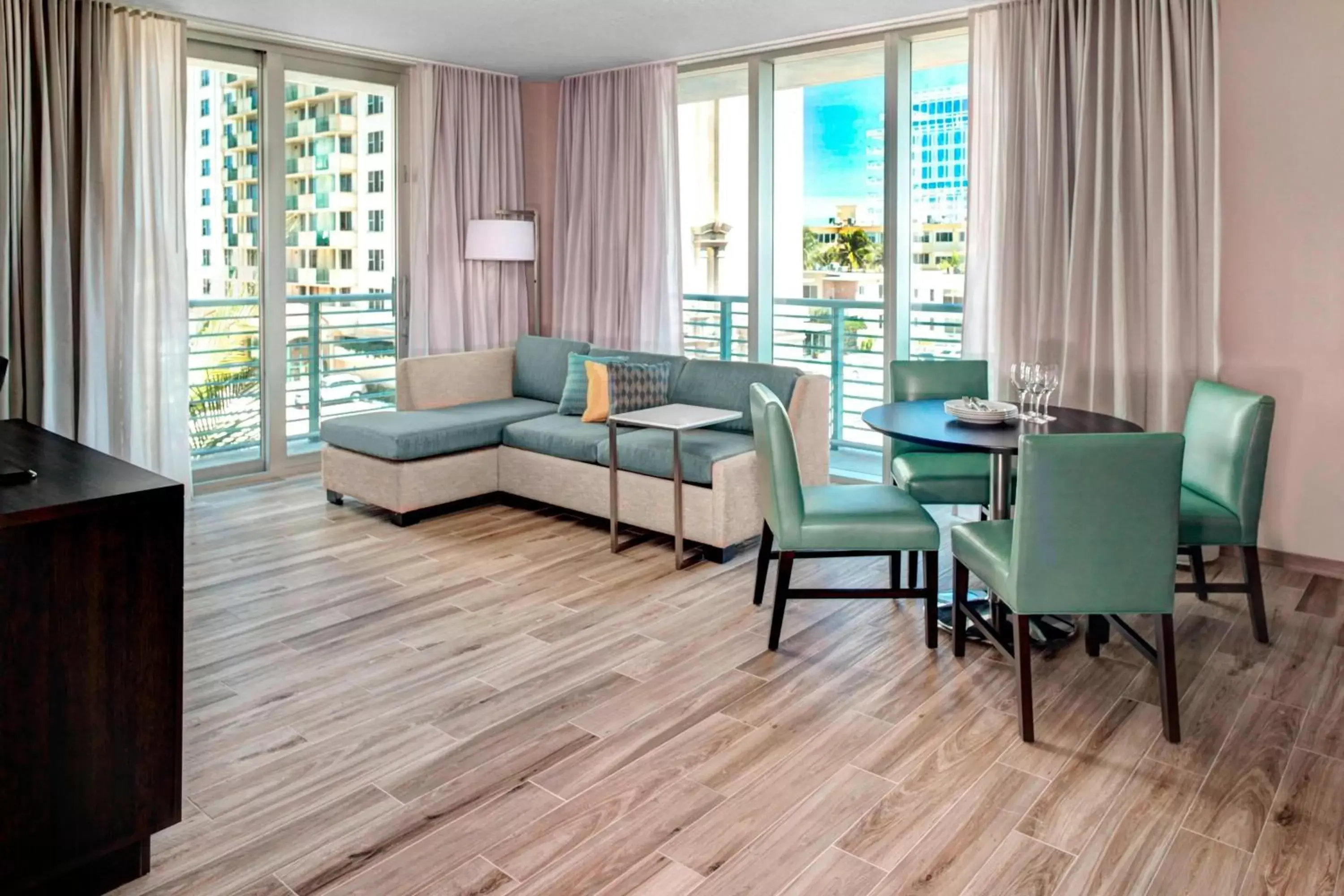 Living room, Seating Area in Residence Inn by Marriott Miami Beach Surfside