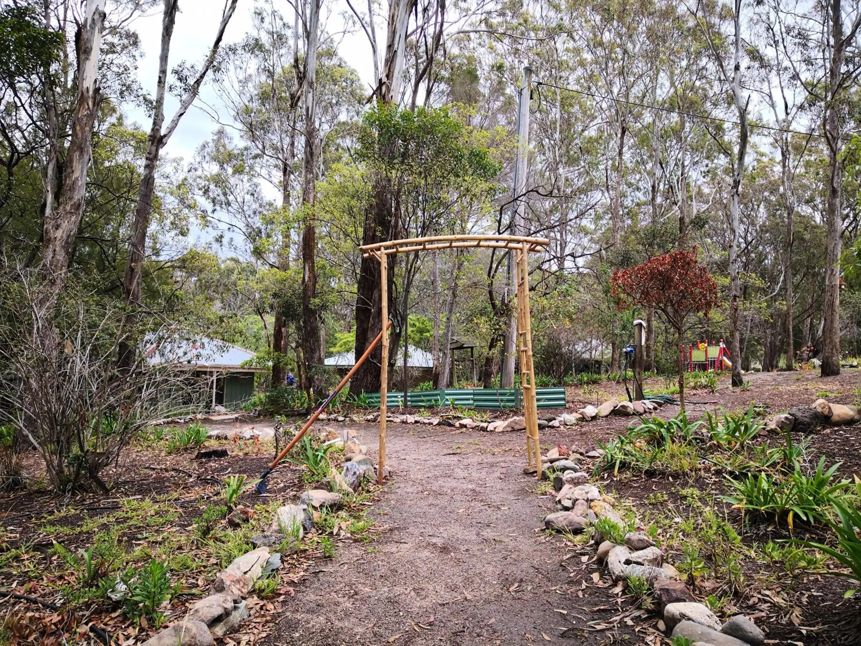 Children's Play Area in Kalimna Woods Cottages