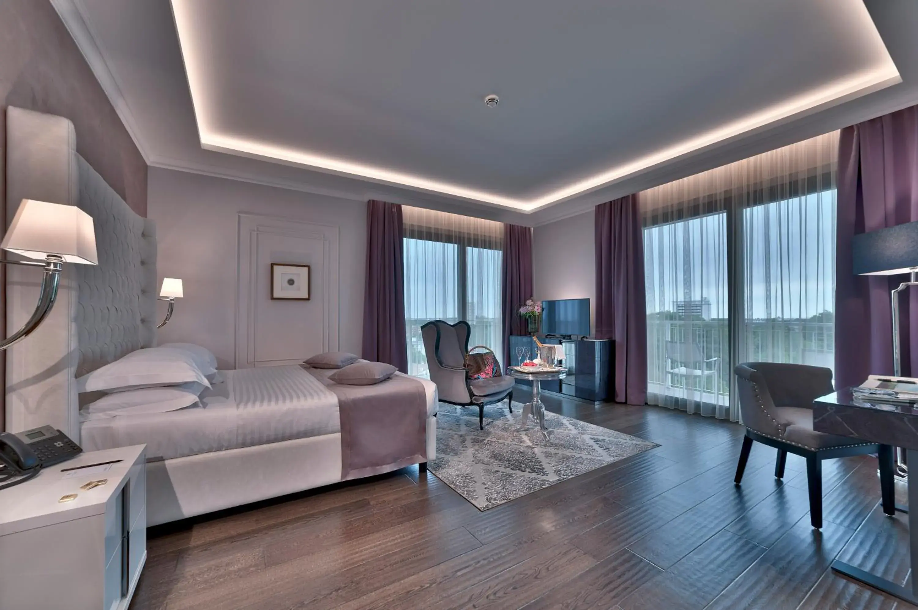 Seating Area in Hotel President Terme