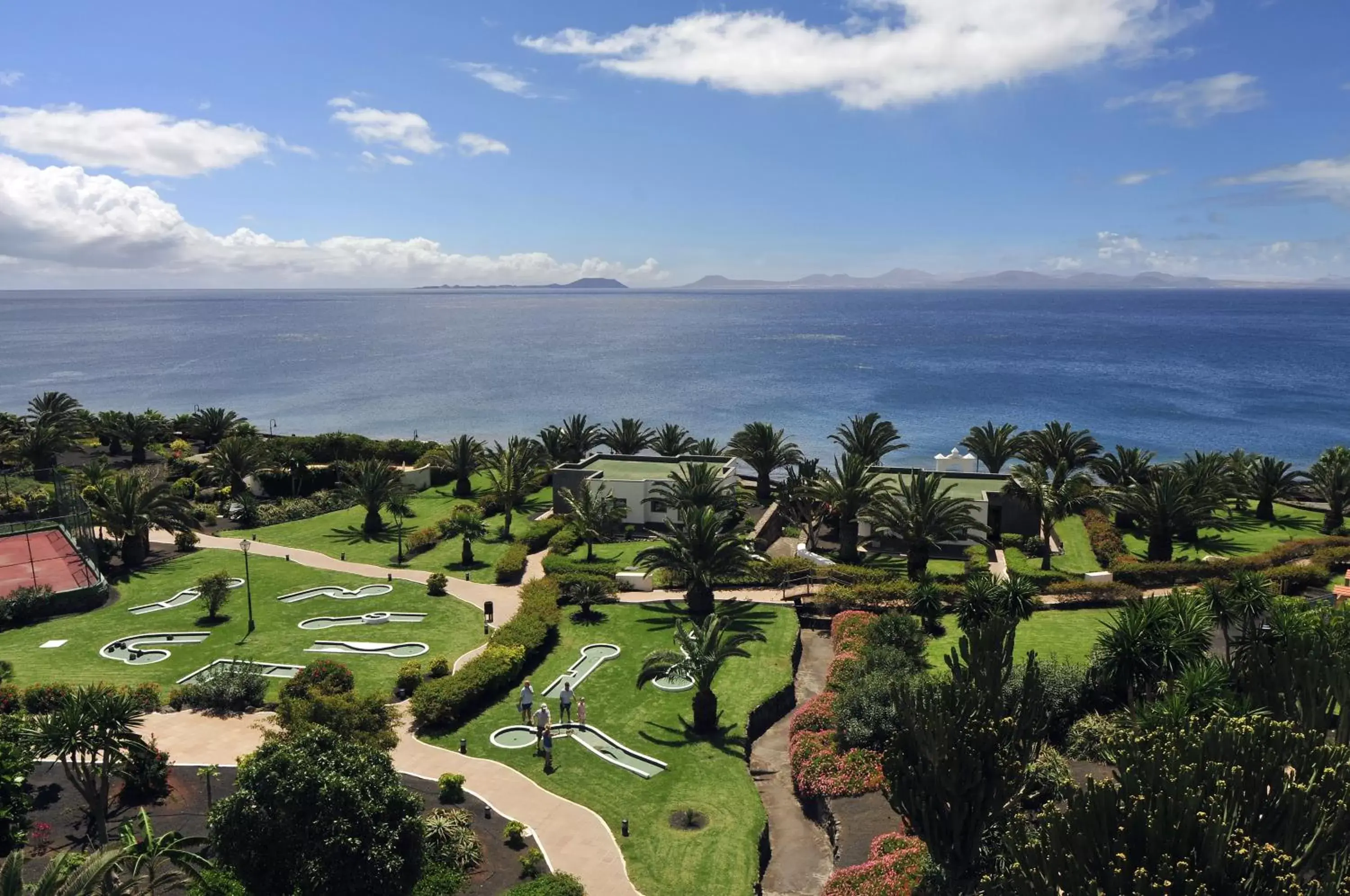 Minigolf, Bird's-eye View in Hipotels Natura Palace Adults Only