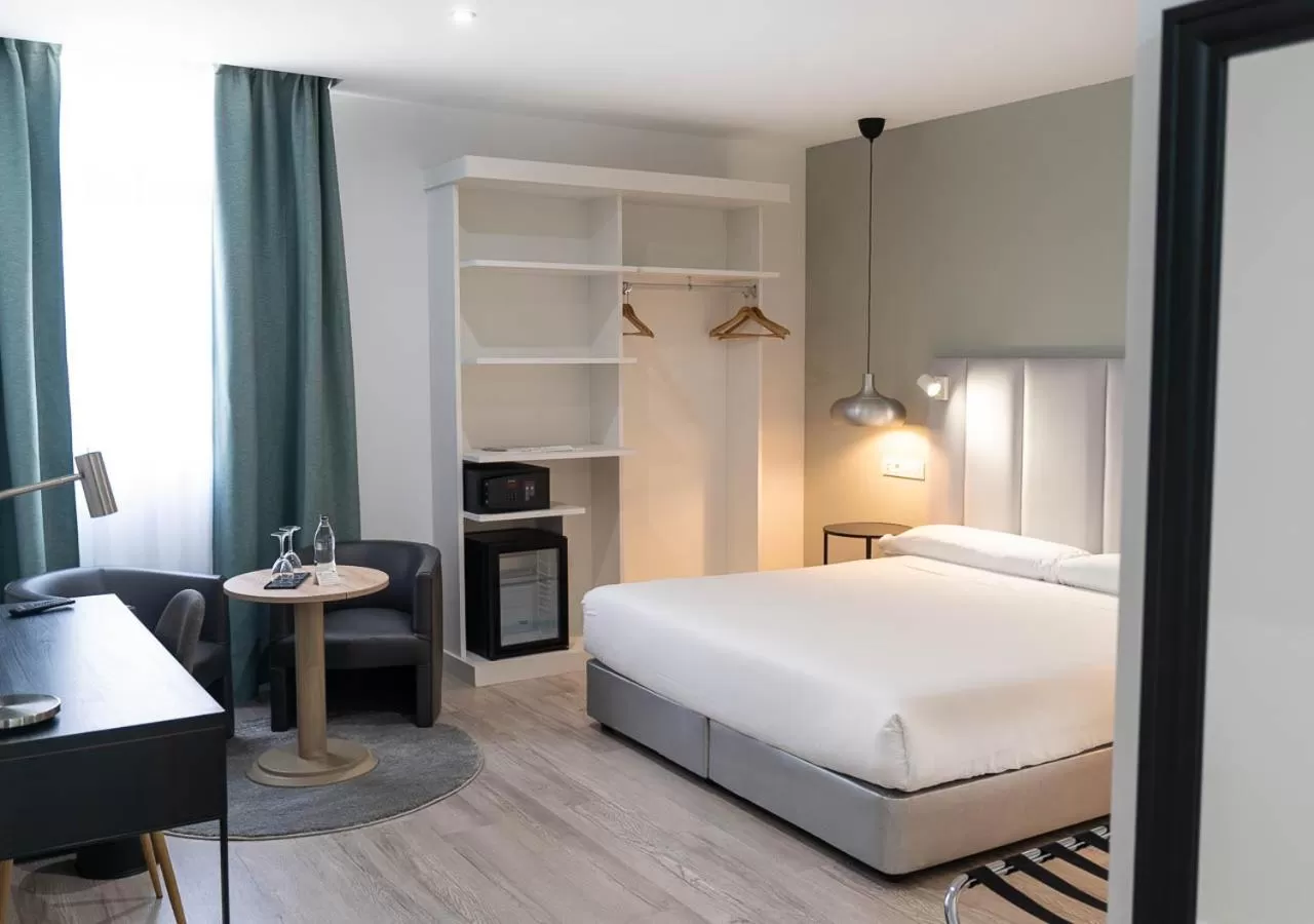 Bed in Hotel Pasarela