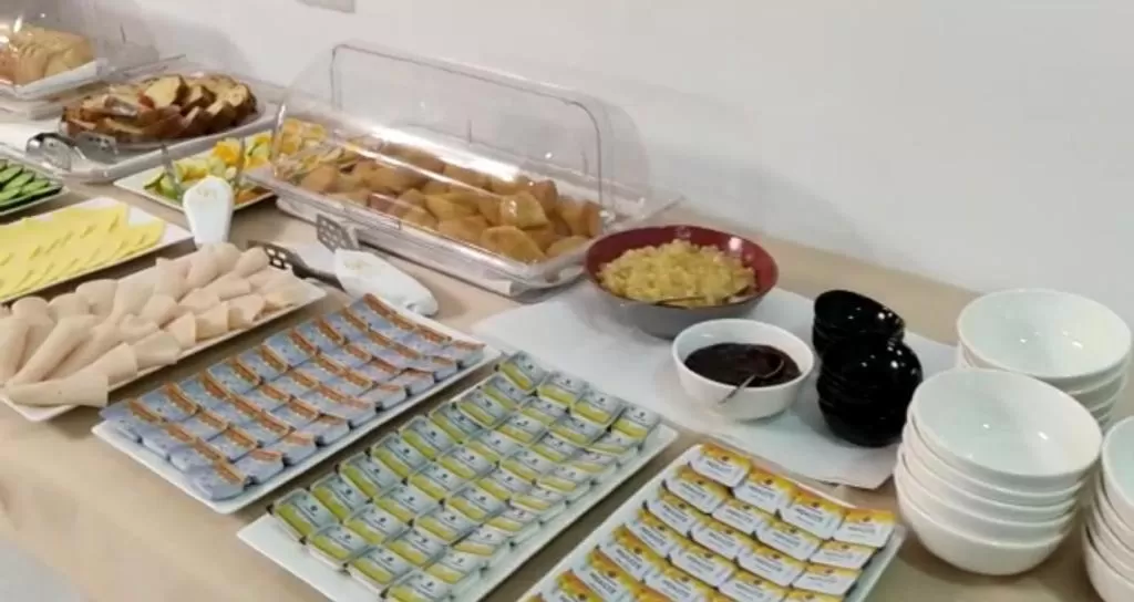 Breakfast in Grand Hotel Pogradec