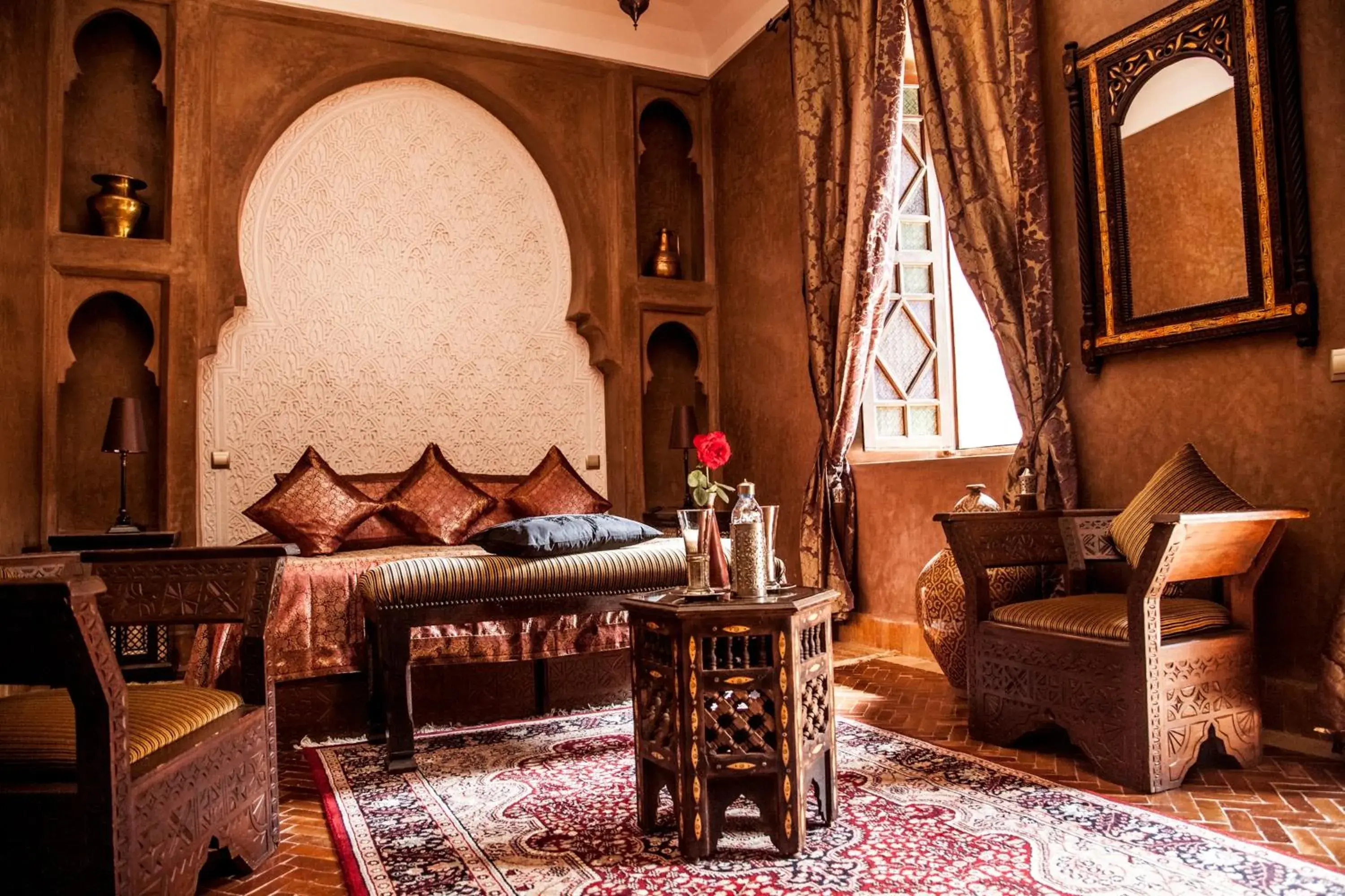 Bedroom, Seating Area in Riad ILayka