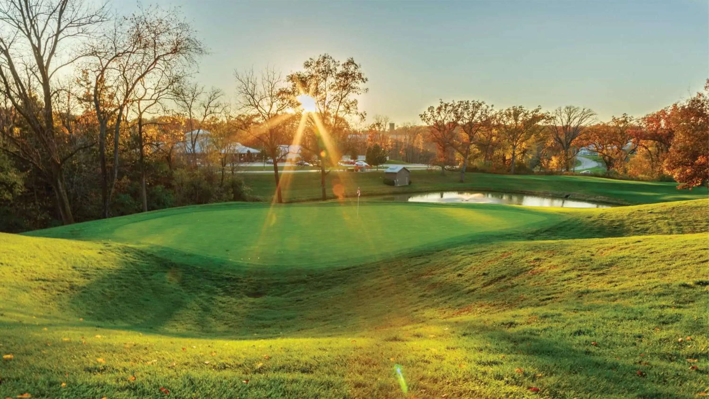 Golfcourse, Swimming Pool in Holiday Inn Club Vacations Fox River Resort at Sheridan