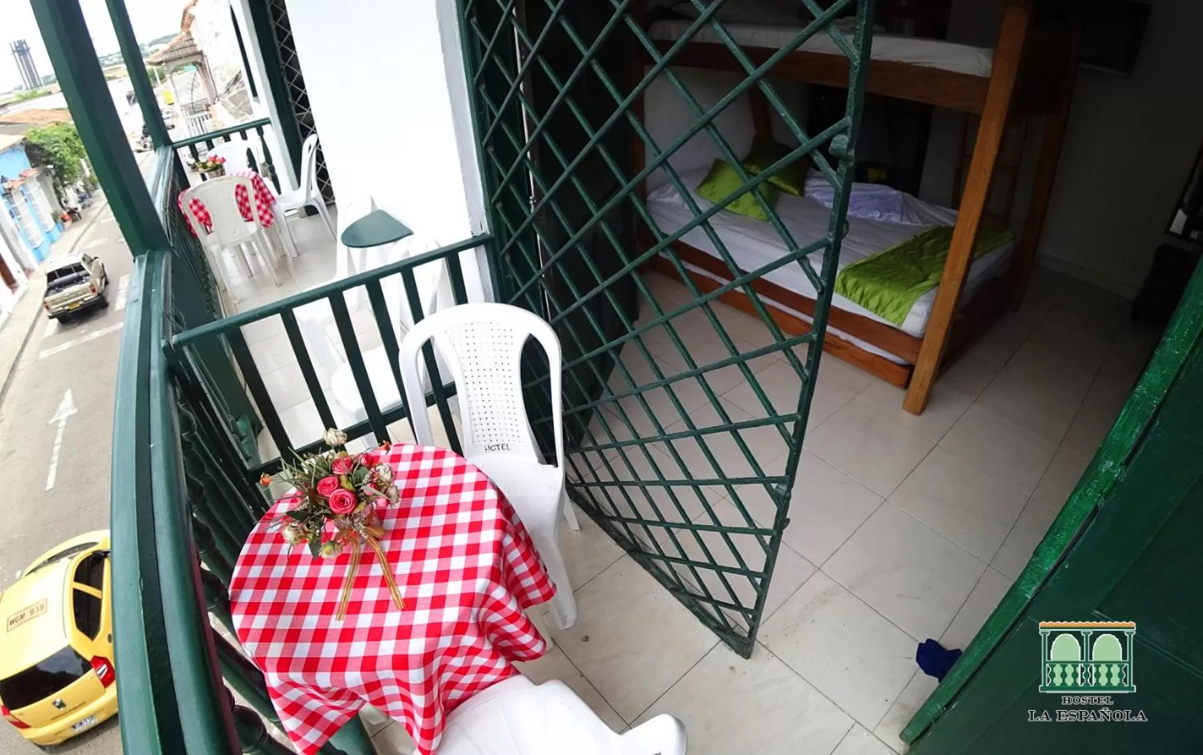 Balcony/Terrace in Hostal La Española de Getsemani