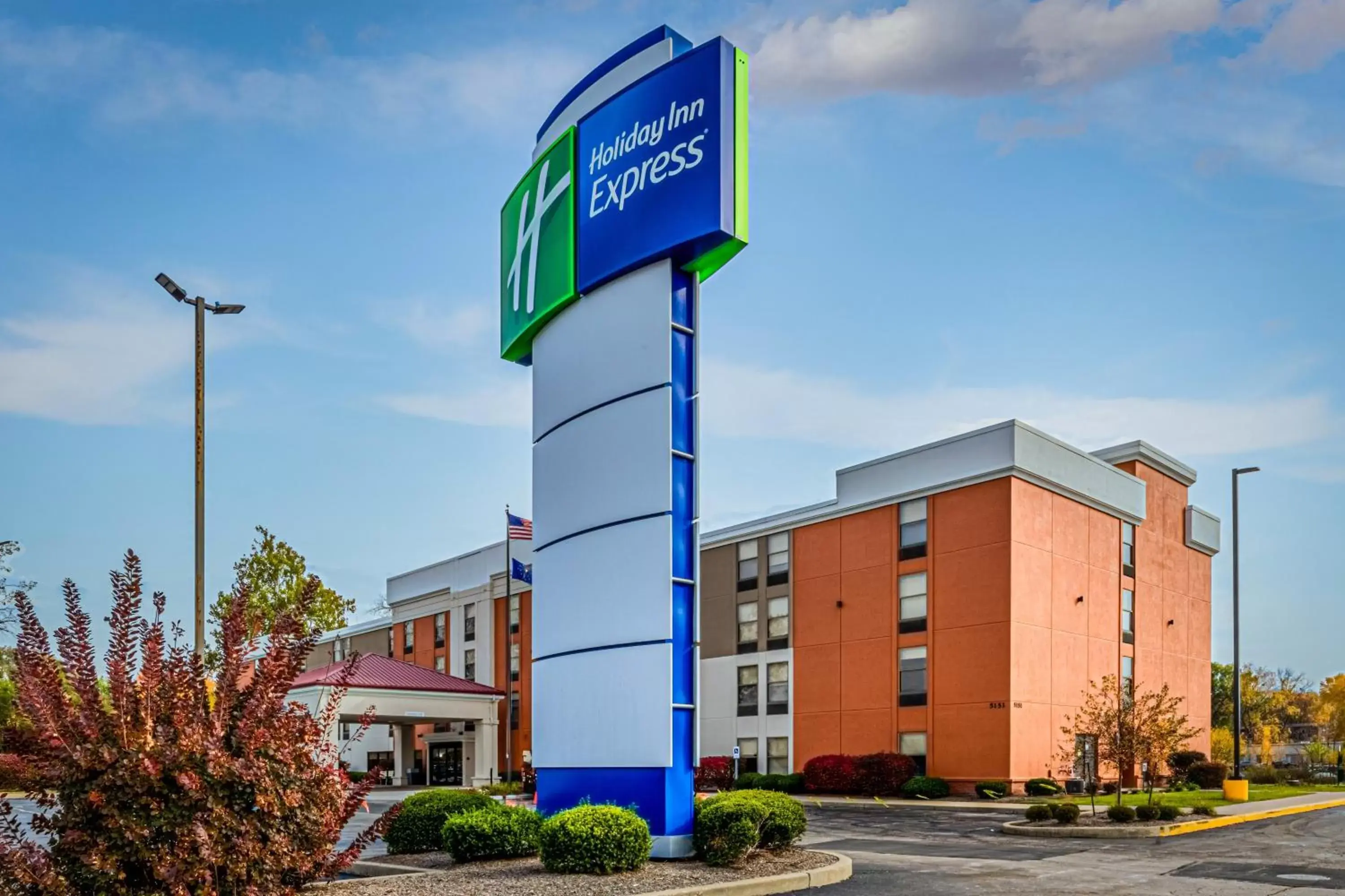 Property building in Holiday Inn Express Indianapolis South, an IHG Hotel