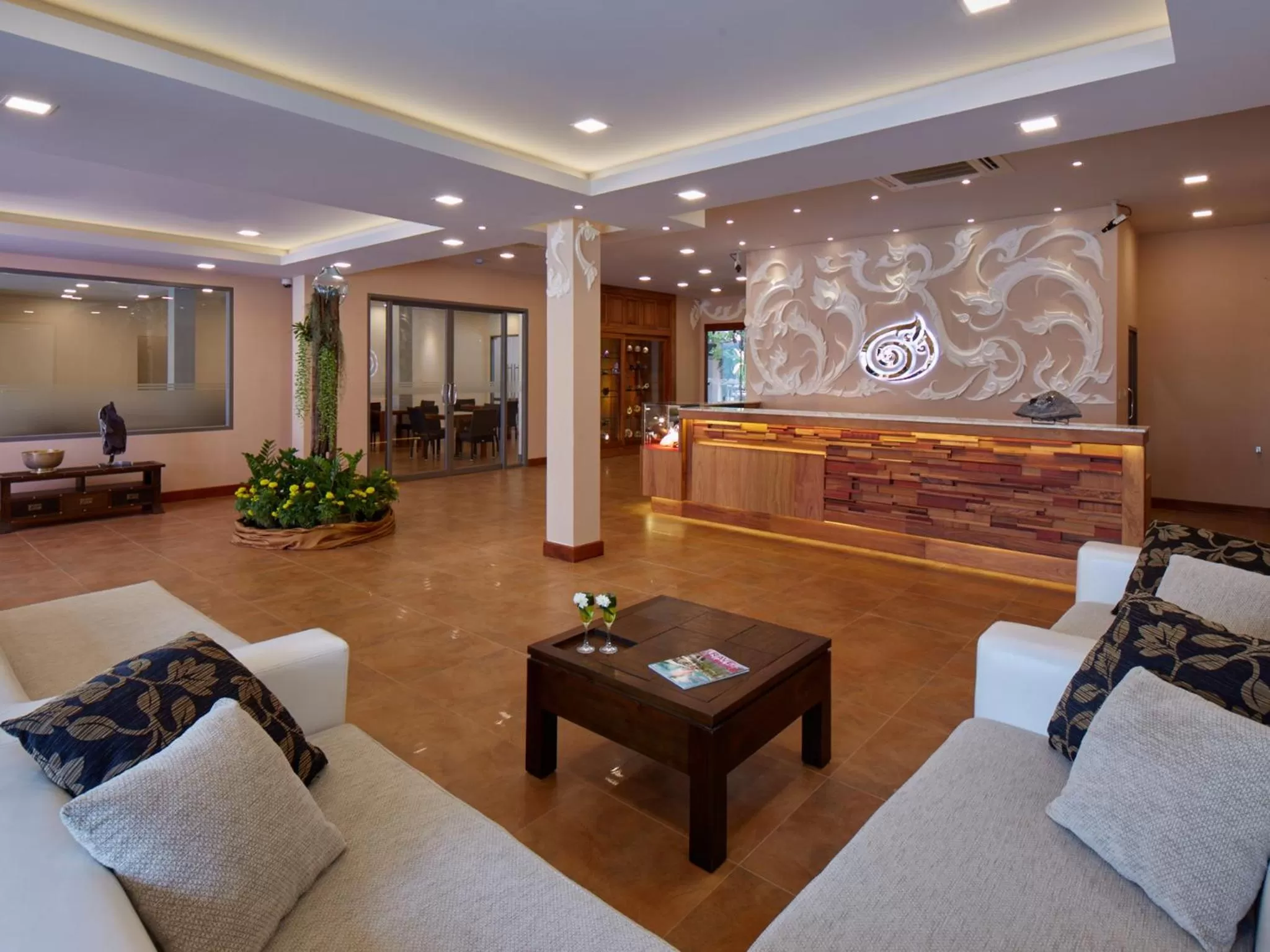 Lobby or reception in The Agate Pattaya Boutique Resort