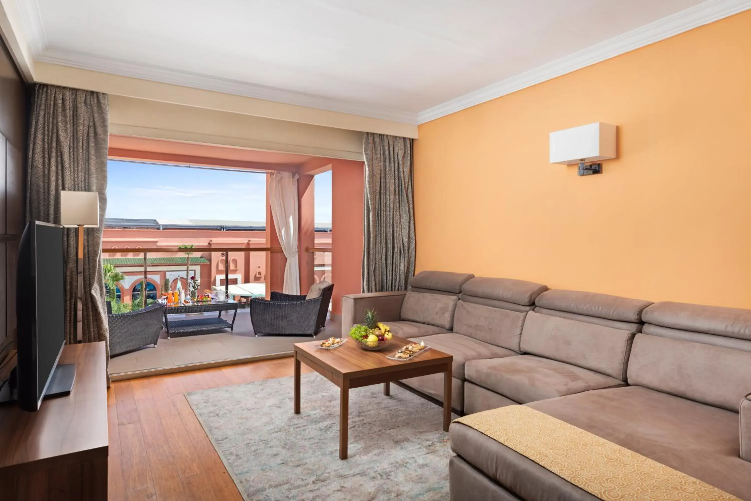 Living room, Seating Area in Savoy Le Grand Hotel Marrakech