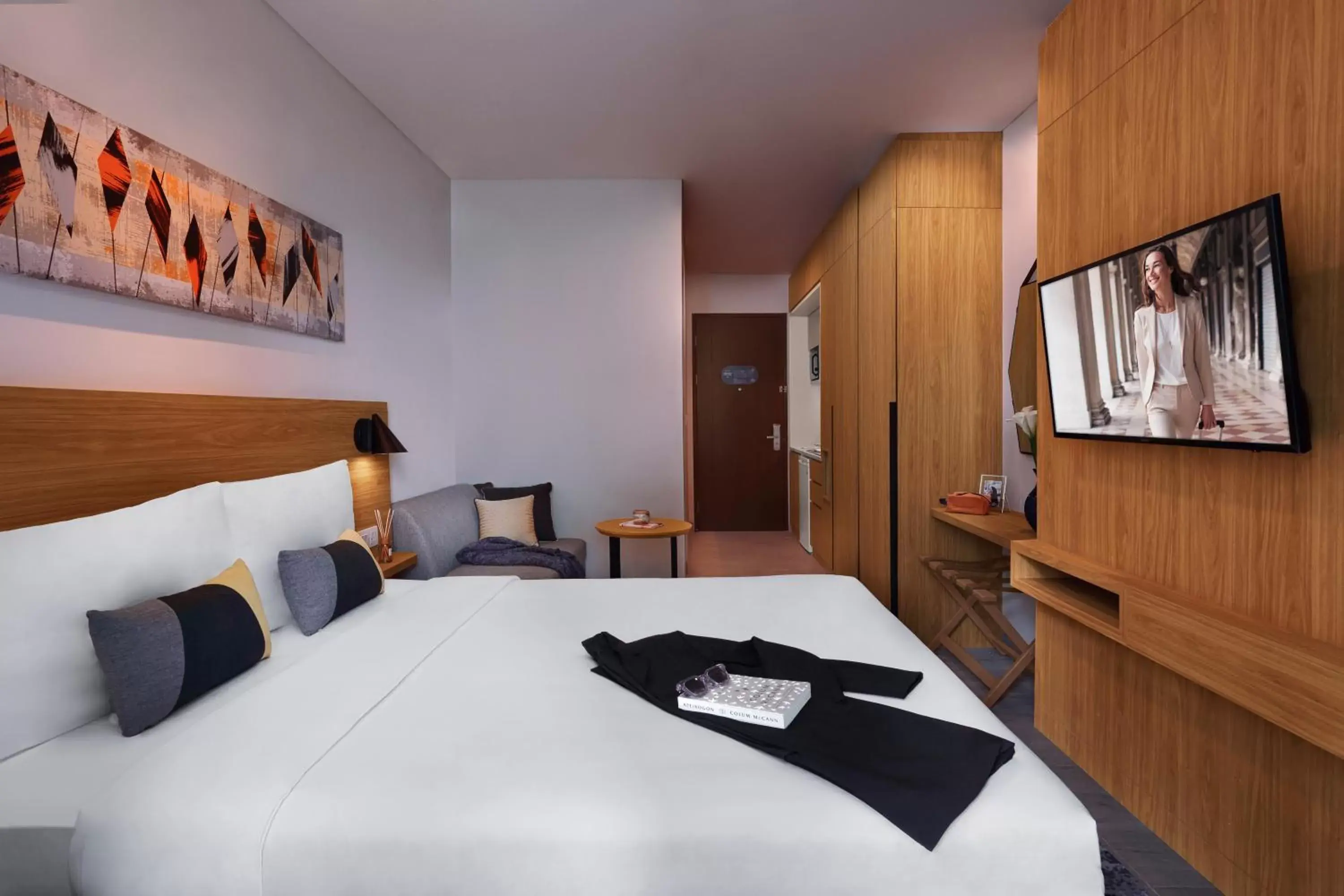 Bed in Citadines Sudirman Jakarta Bed in Citadines Sudirman Jakarta