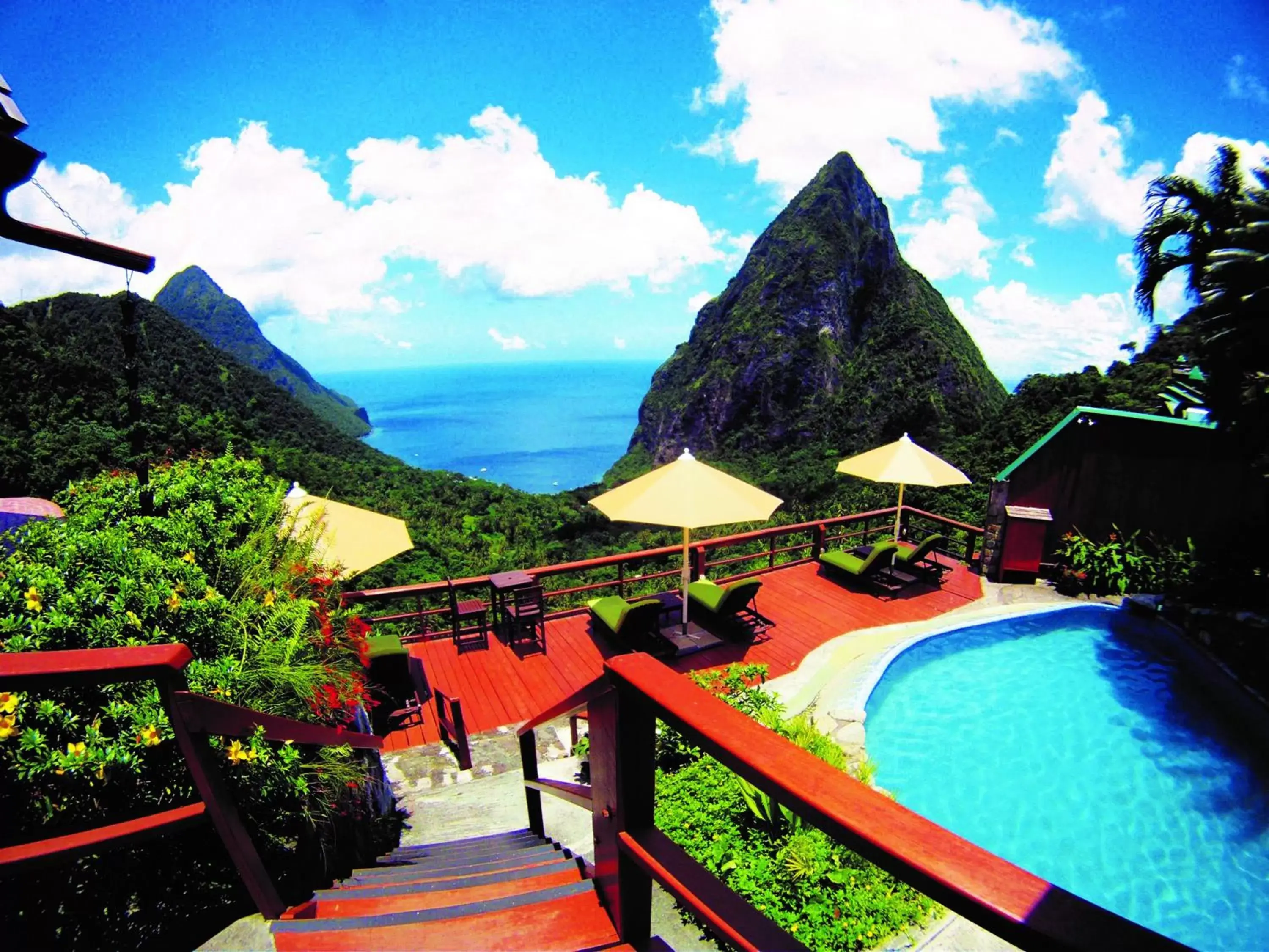 Mountain view, Pool View in Ladera Resort