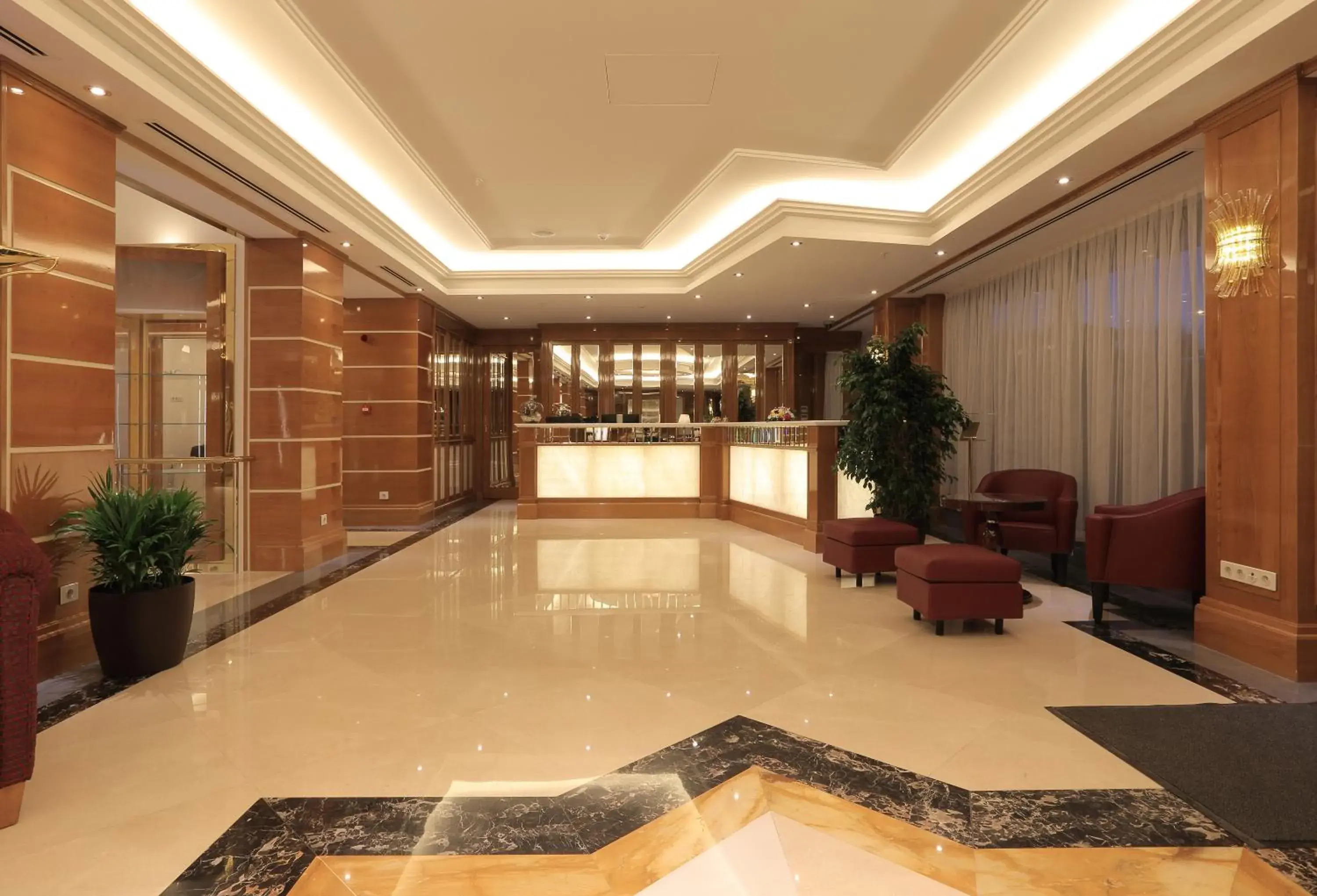 Lobby or reception in Atli Hotel Ankara Lobby or reception in Atli Hotel Ankara