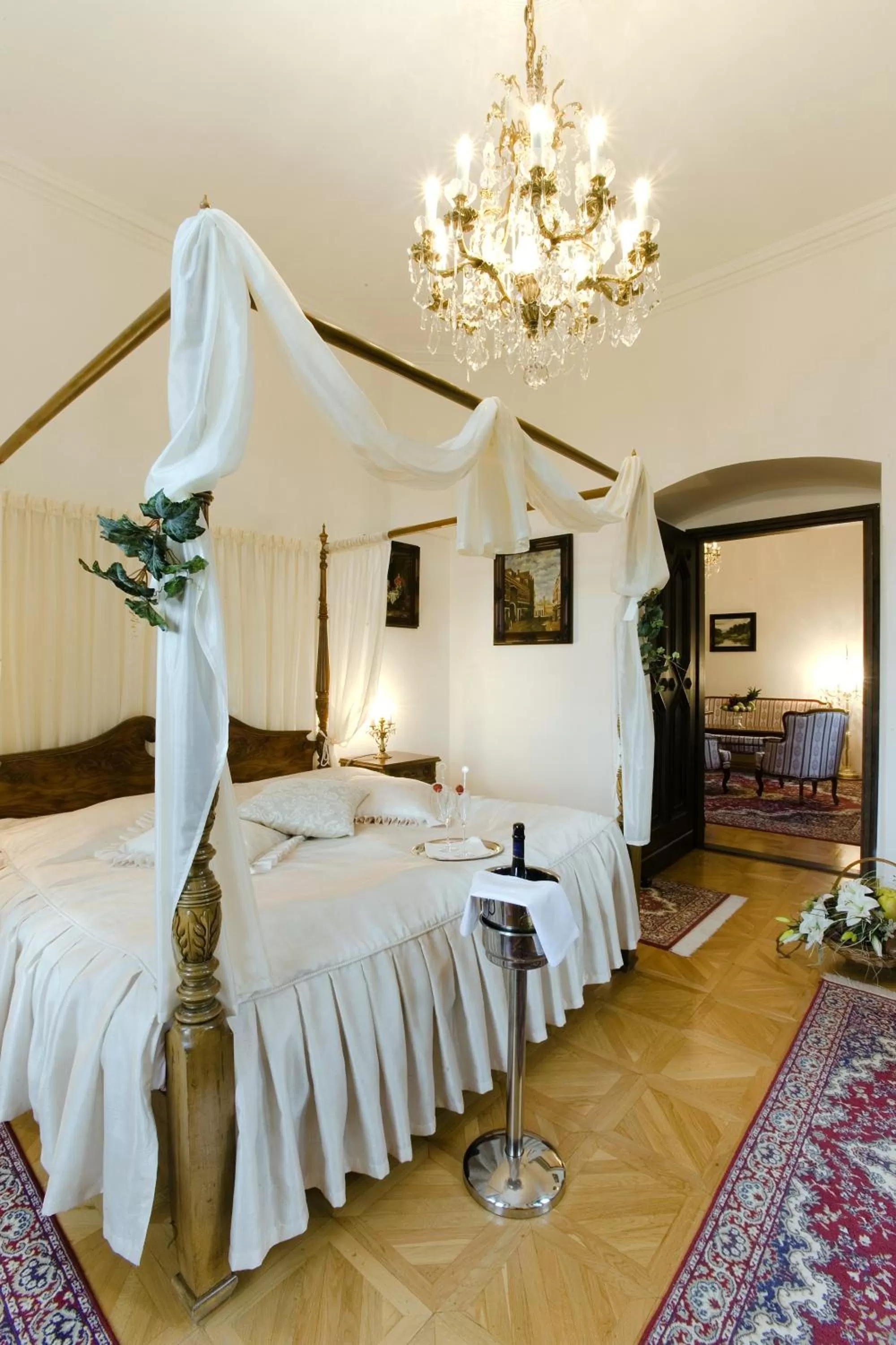 Bedroom, Bed in Hotel Štekl