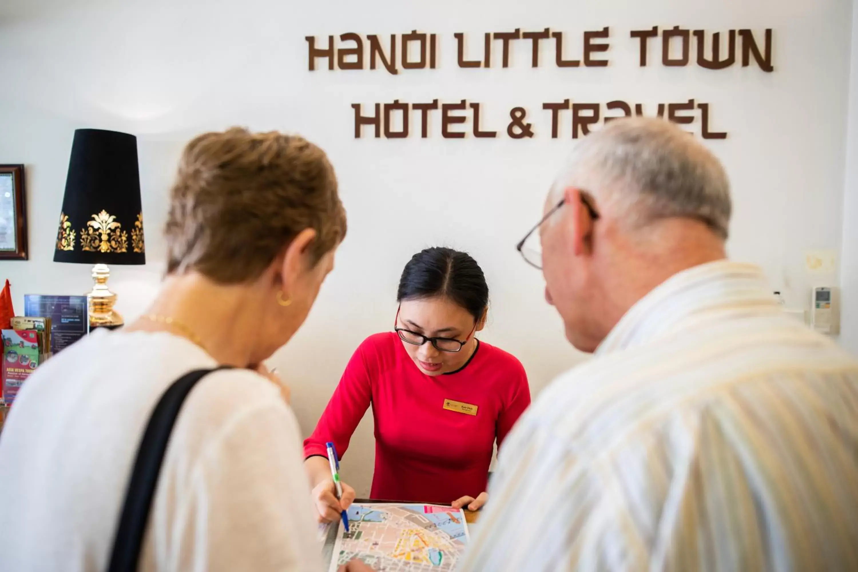 People in Hanoi Little Town Hotel