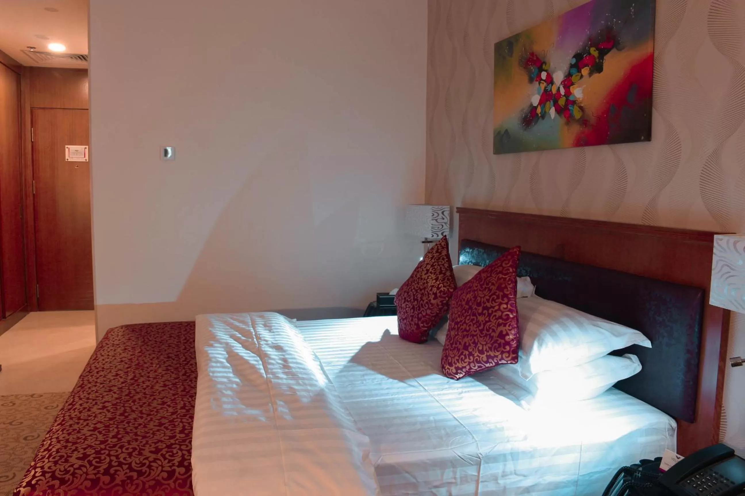 Bed in Velvet Hotel Jeddah