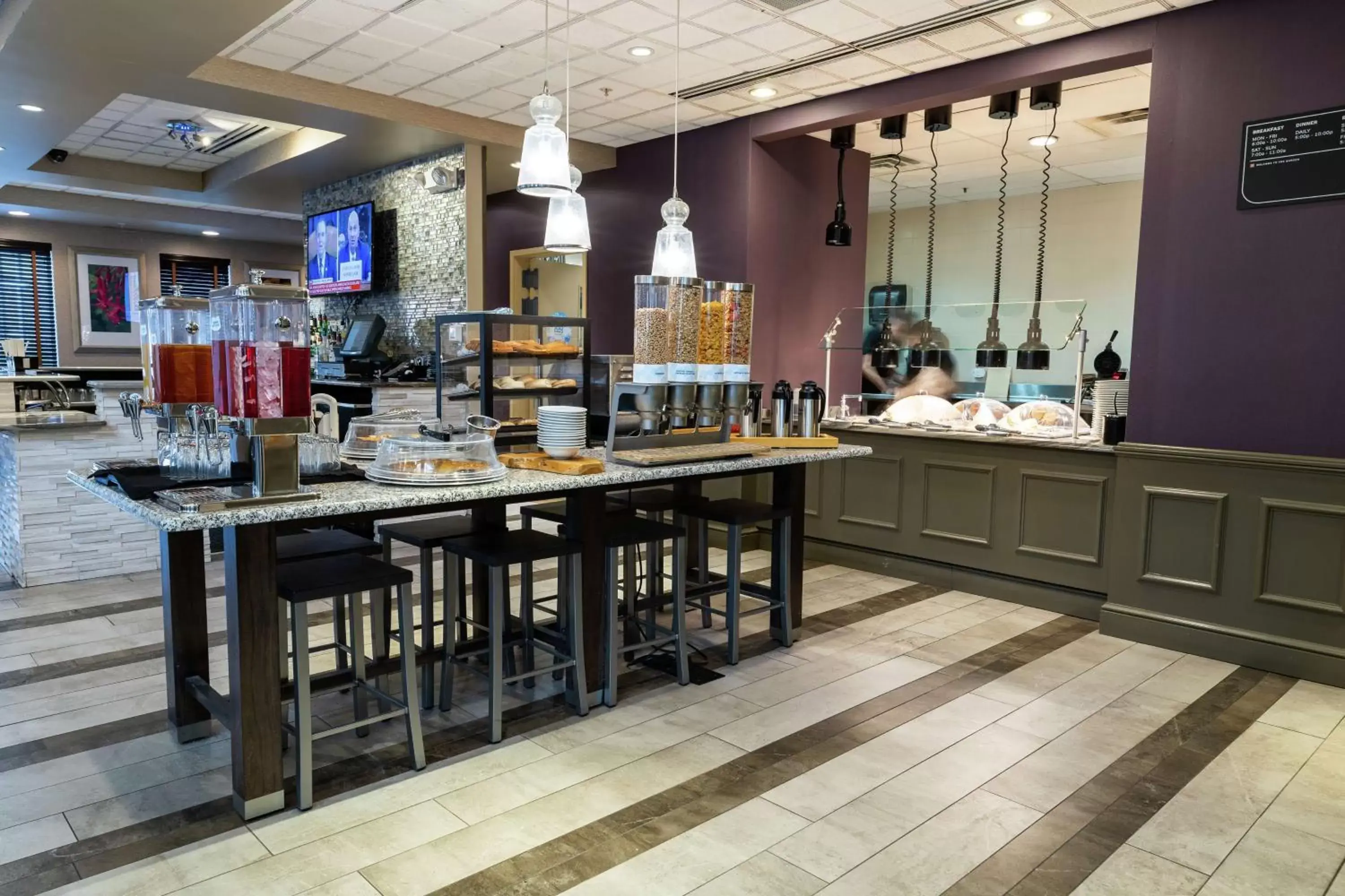 Breakfast in Hilton Garden Inn West Des Moines Breakfast in Hilton Garden Inn West Des Moines