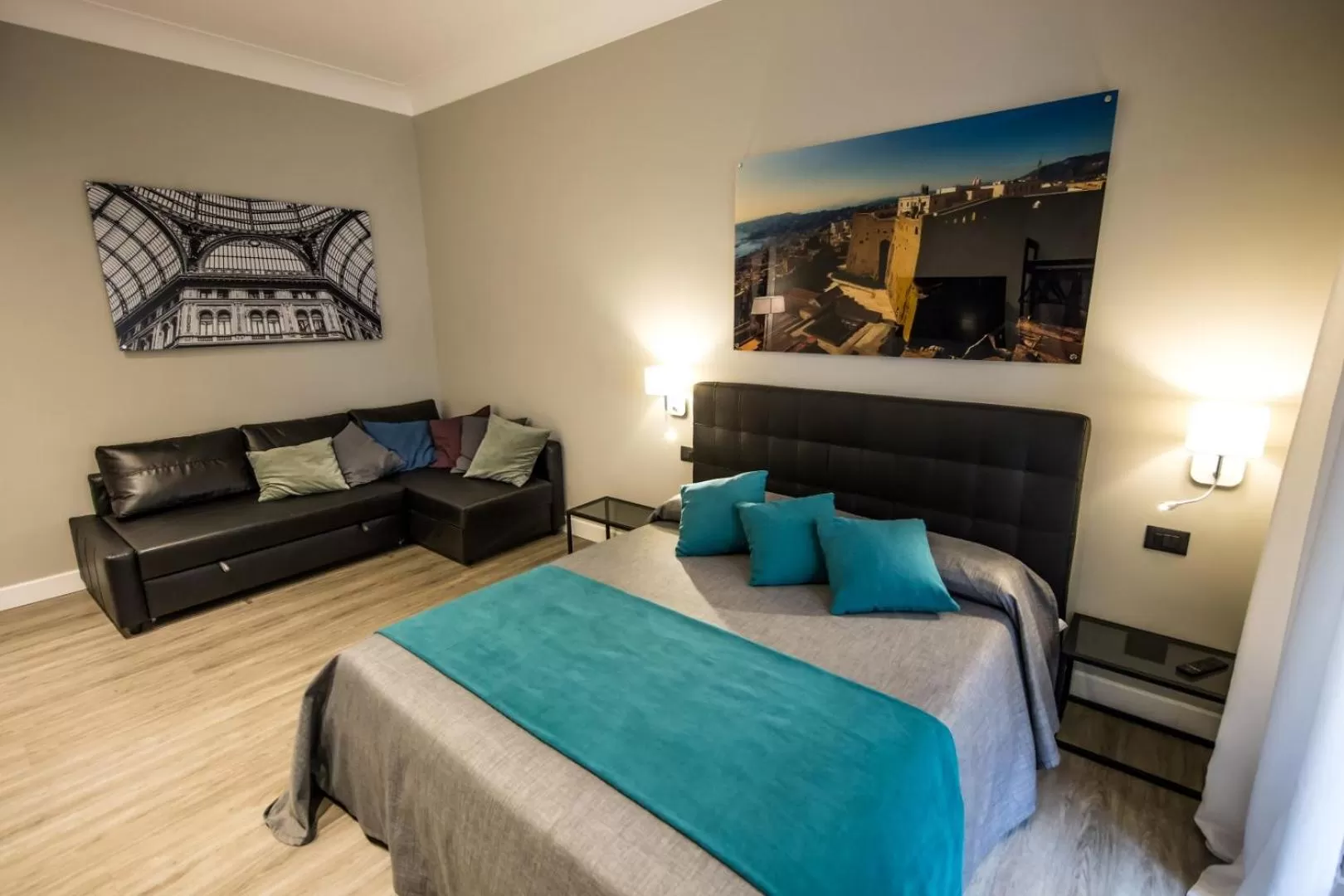 Bedroom, Bed in B&B Art House