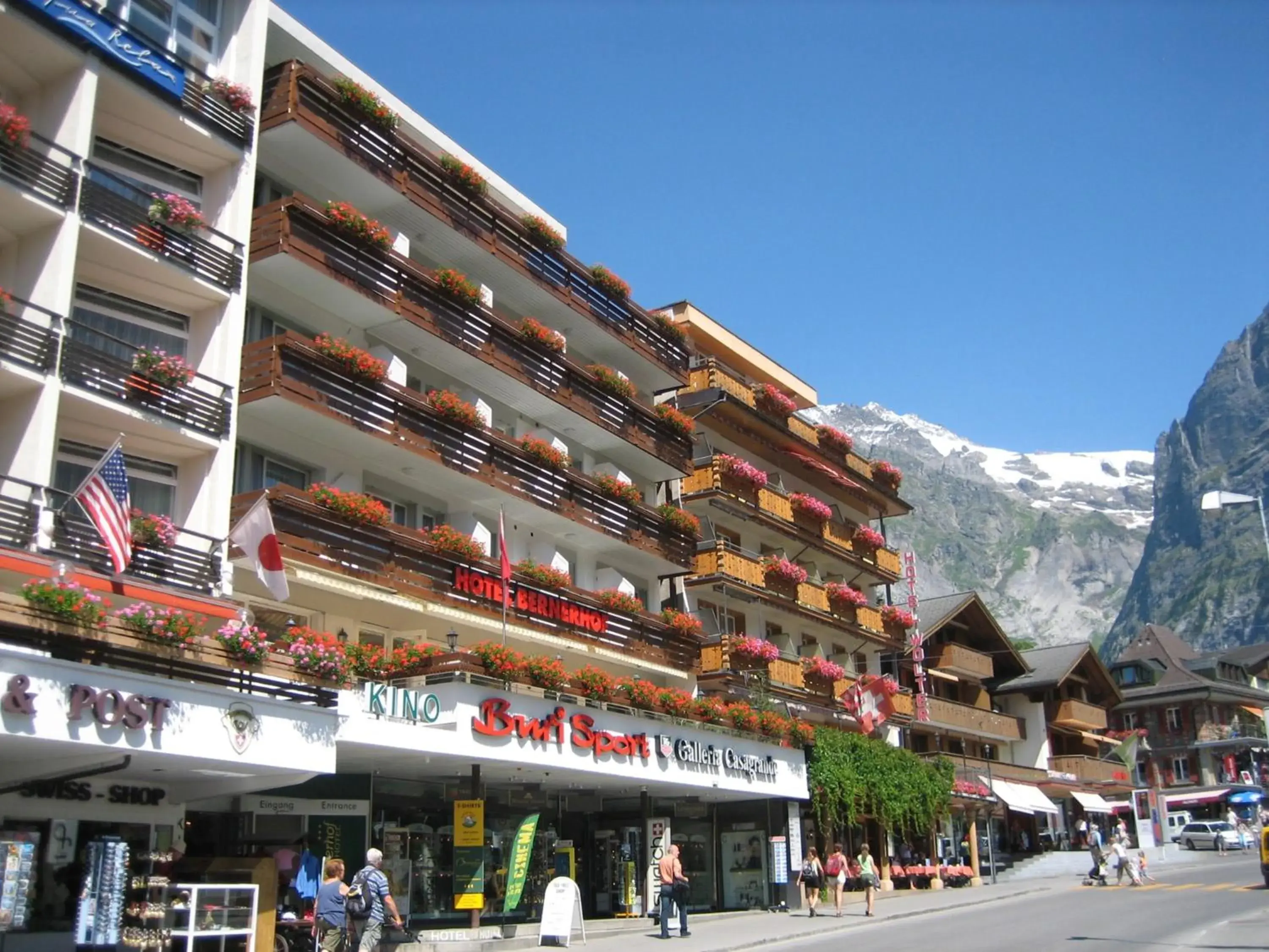 Property Building in Hotel Bernerhof Grindelwald