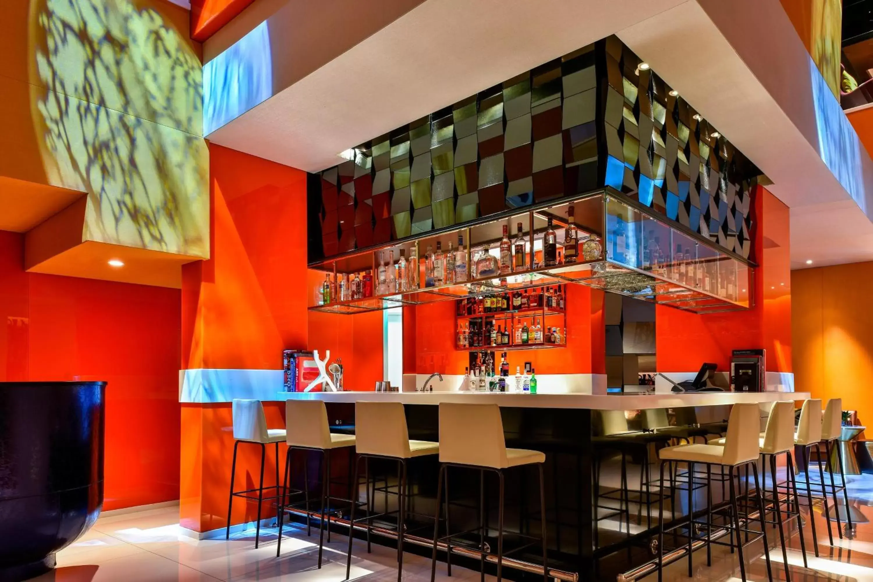 Lobby or reception, Lounge/Bar in W Amman Hotel