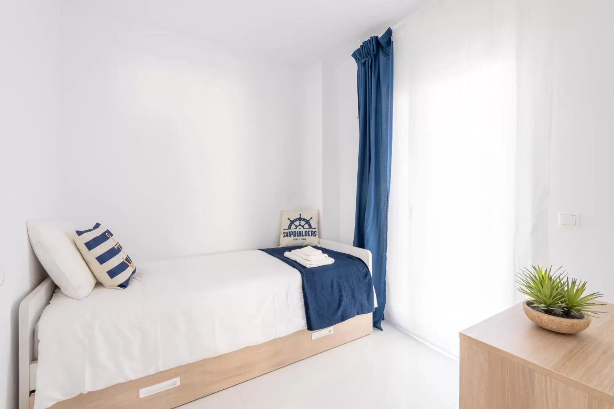 Bed in Santa Pola Apartments