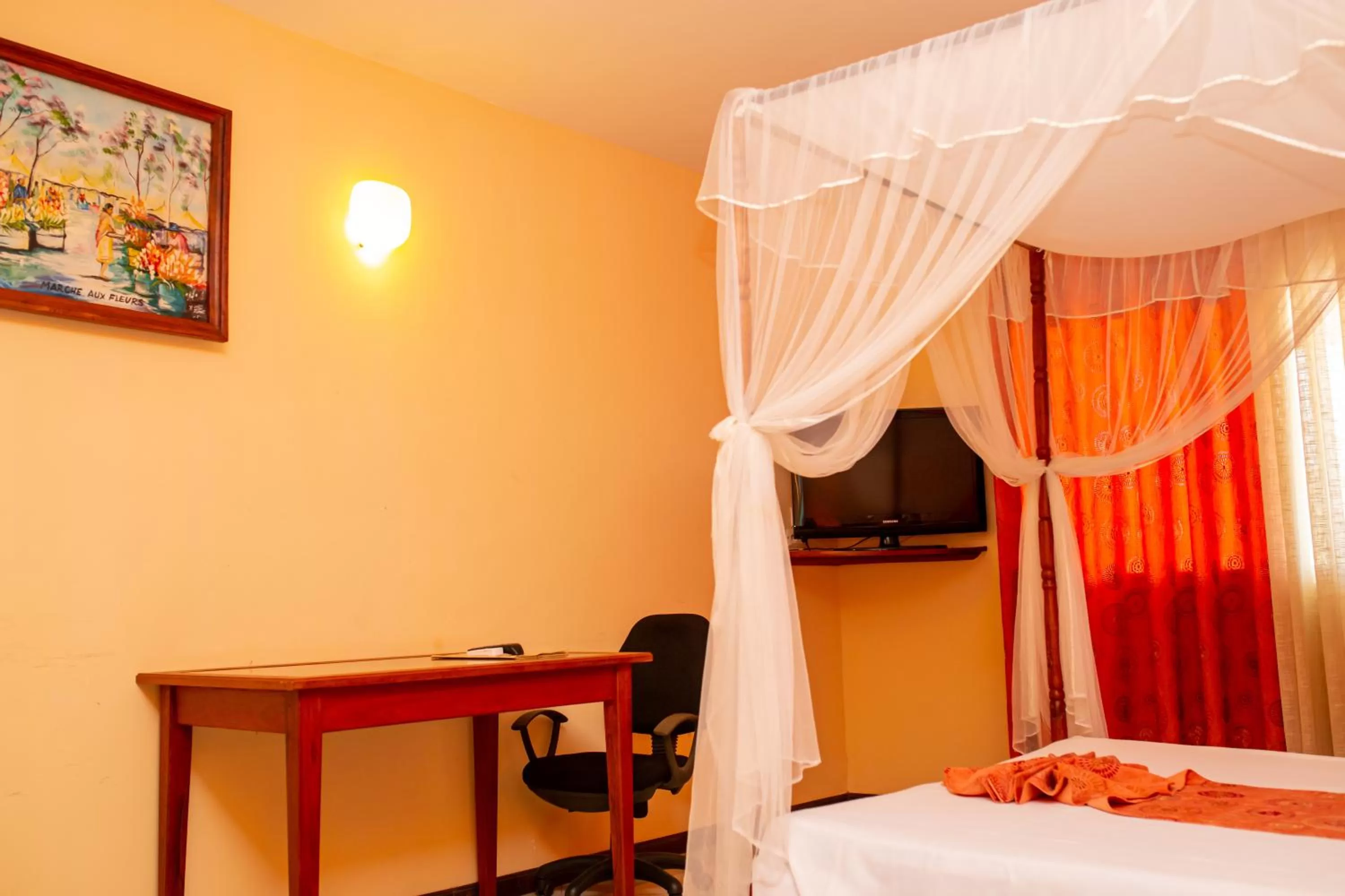 Bed in Amazone Hotel Tulear