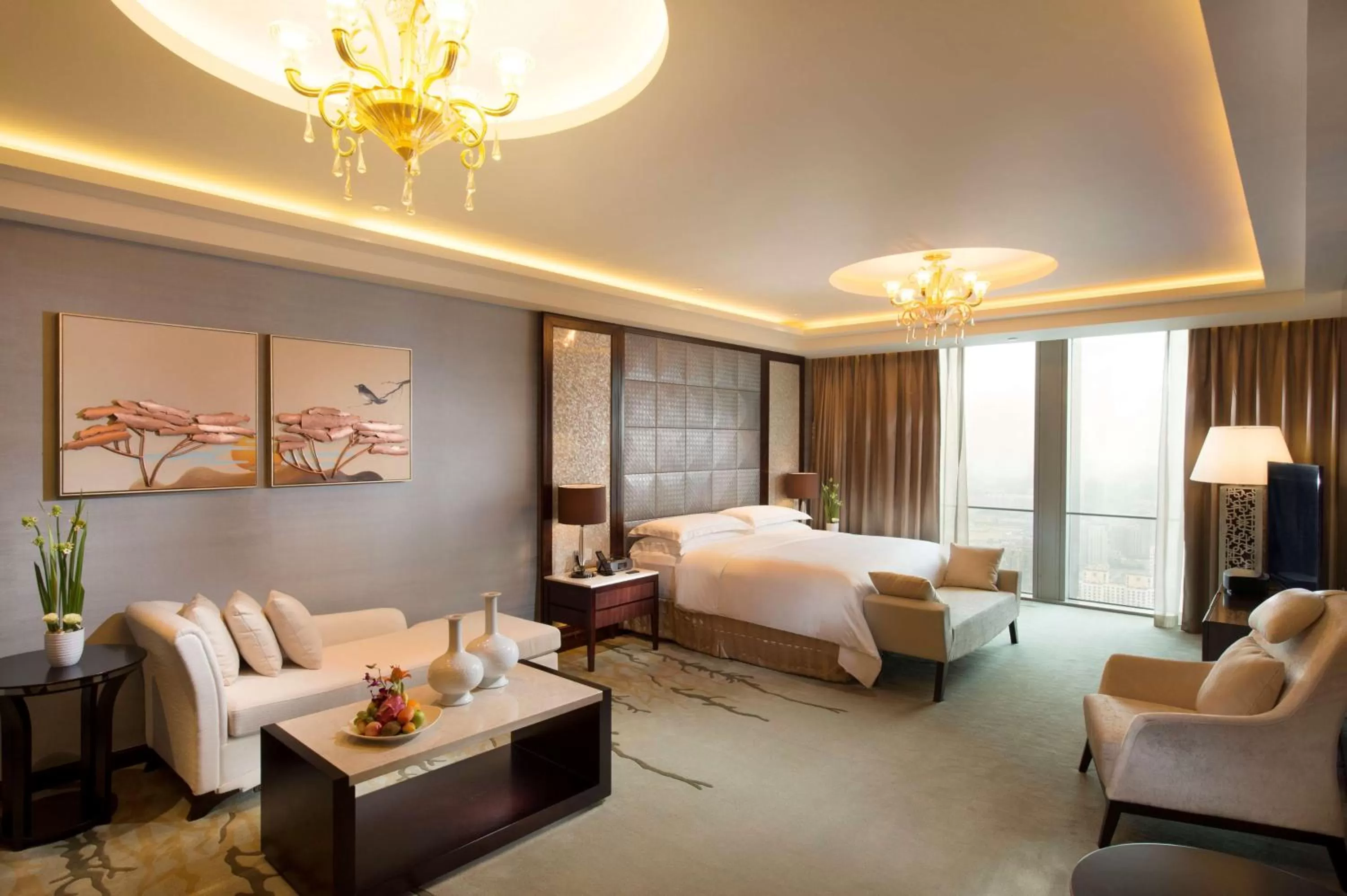 Bedroom, Bed in Hilton Shijiazhuang