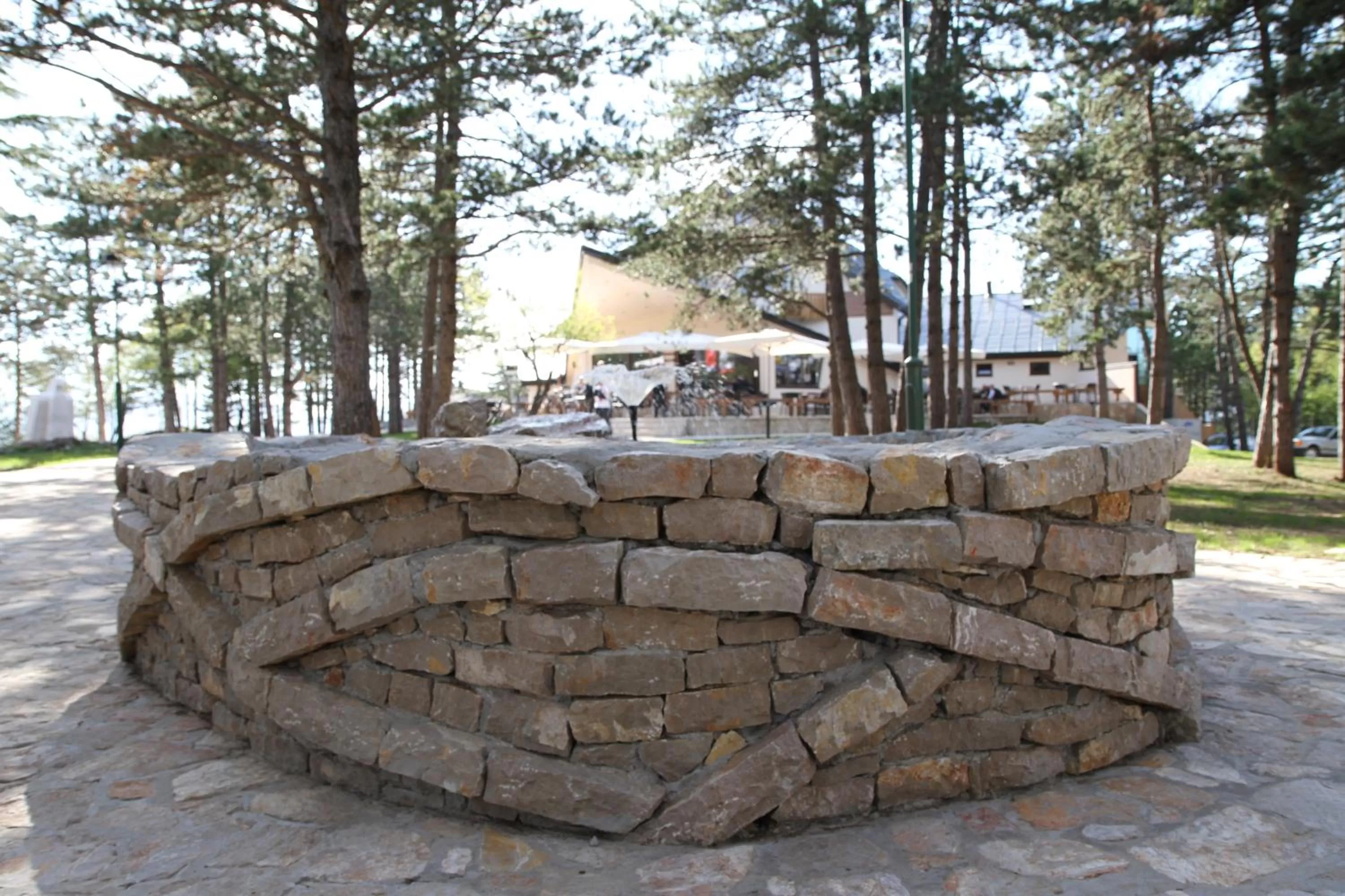 Decorative detail in Hotel Trebjesa