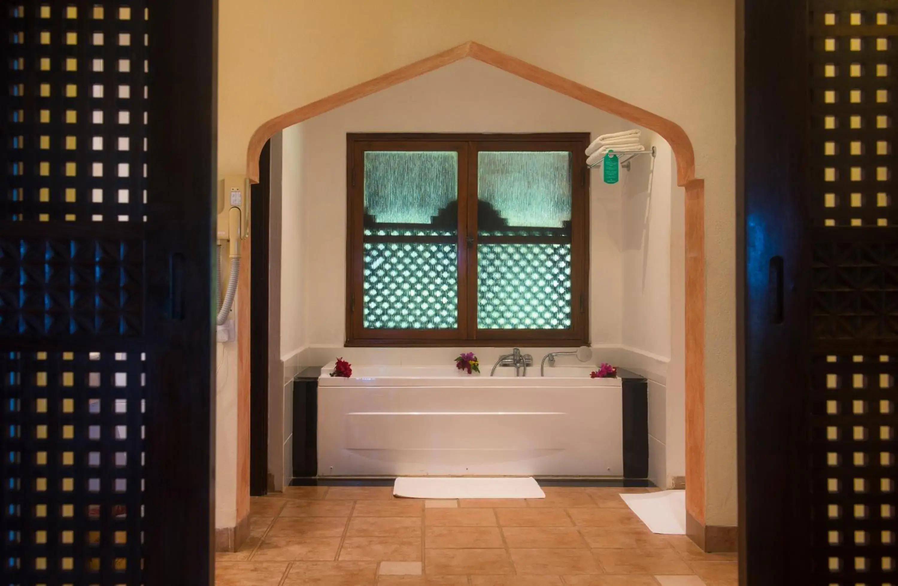 Bathroom in Amani Beach Hotel