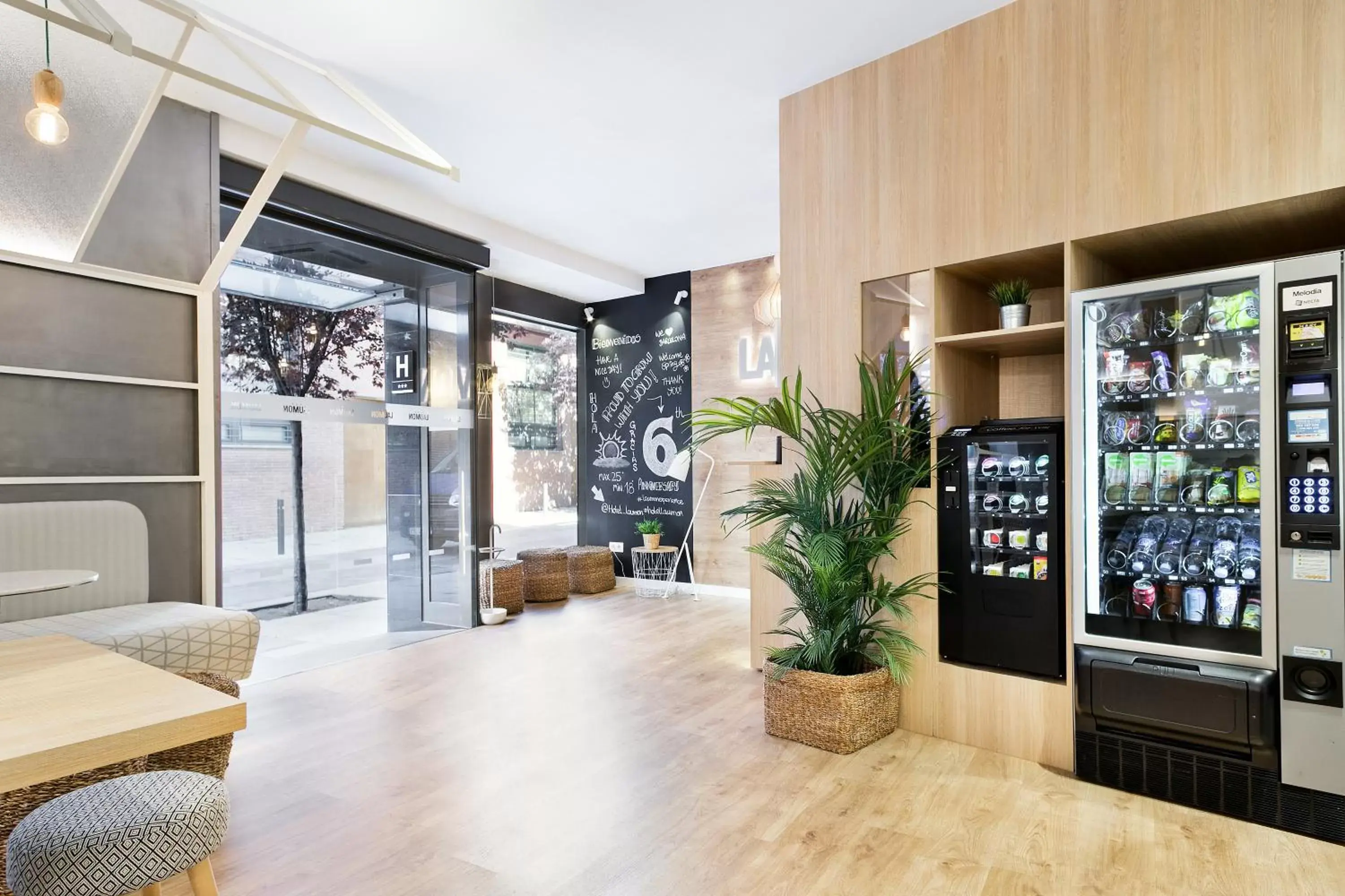 Lobby or reception in Hotel Acta Laumon Lobby or reception in Hotel Acta Laumon