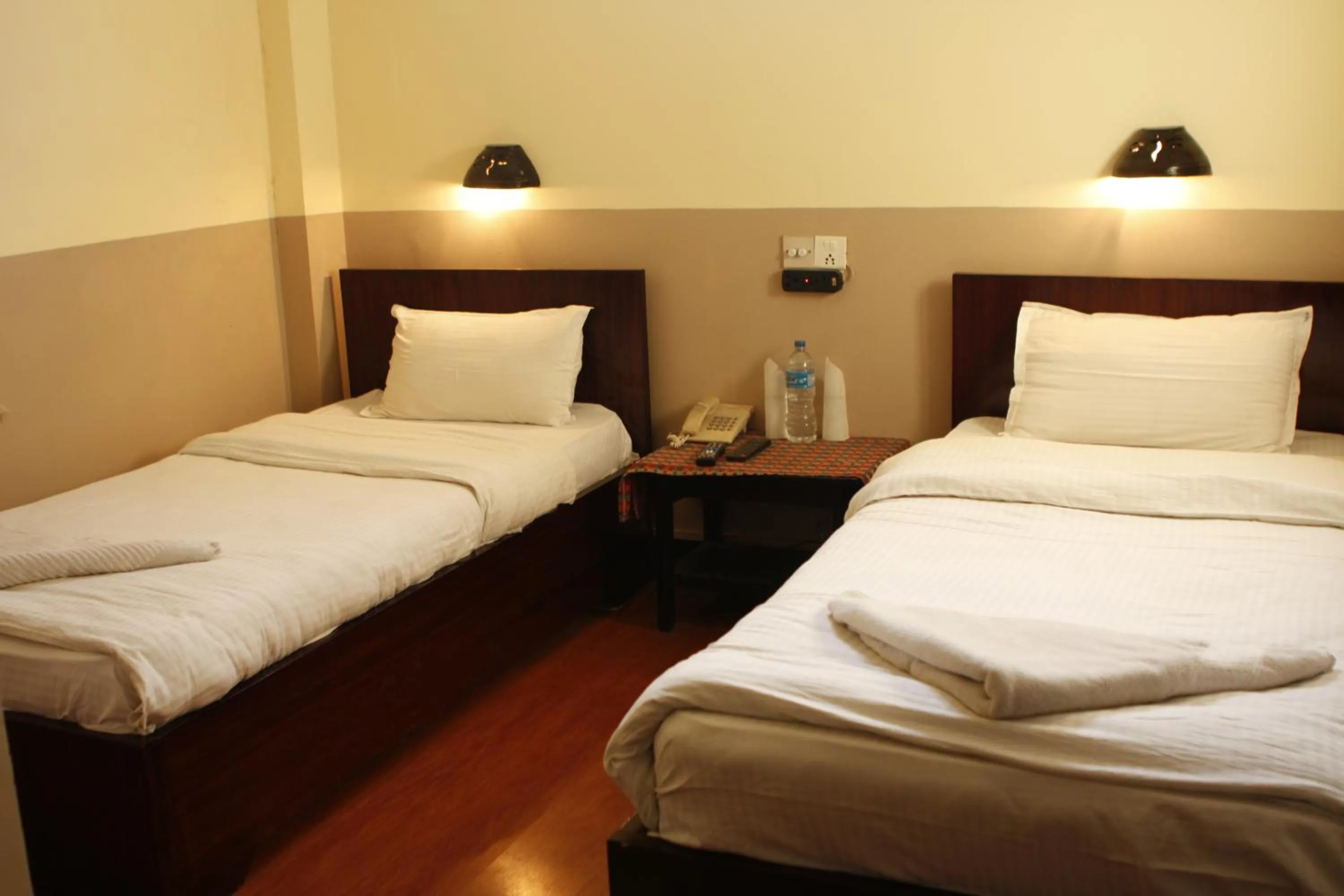 Bedroom, Bed in Hotel Buddha Land