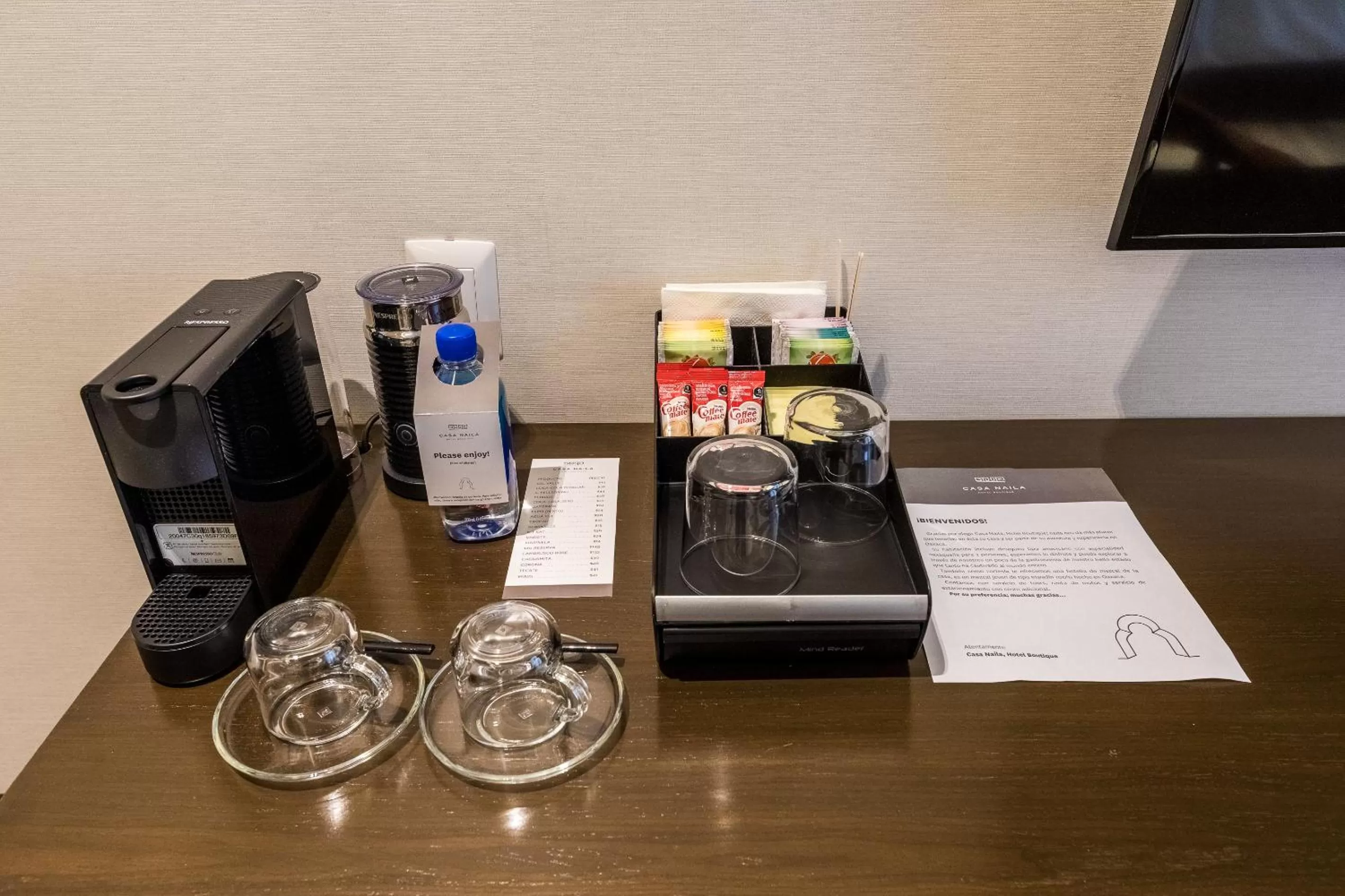 Coffee/tea facilities in Casa Naila Hotel Boutique