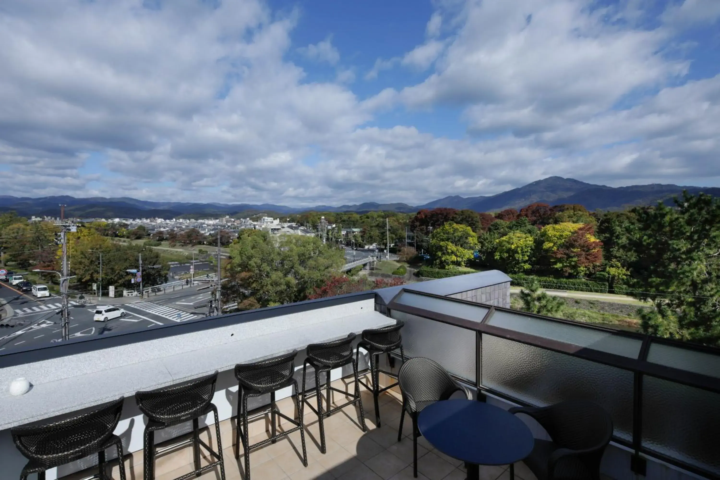 Balcony/Terrace in Riverte Kyoto Kamogawa