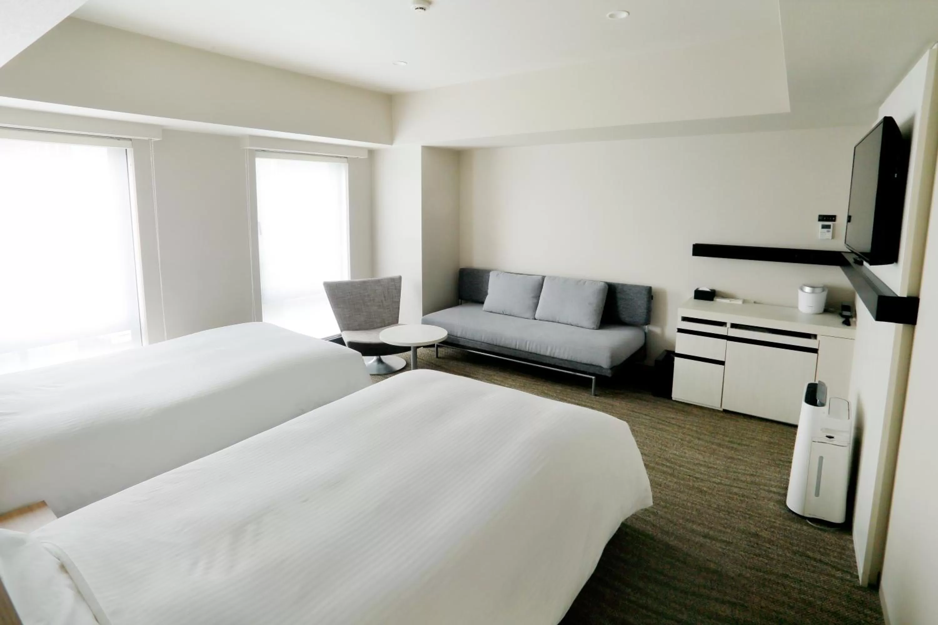 Photo of the whole room, Bed in JR Inn Sapporo-eki Minami-guchi