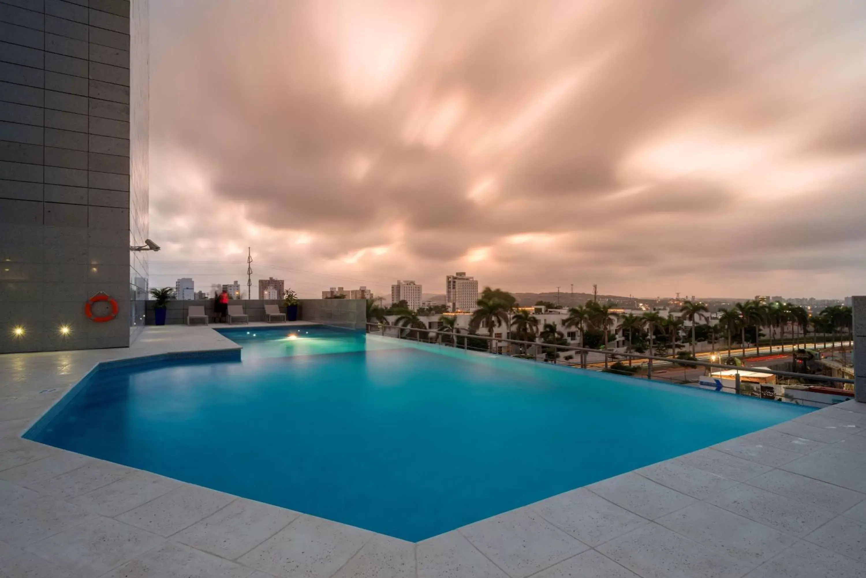 Pool view, Swimming Pool in Hilton Garden Inn Barranquilla