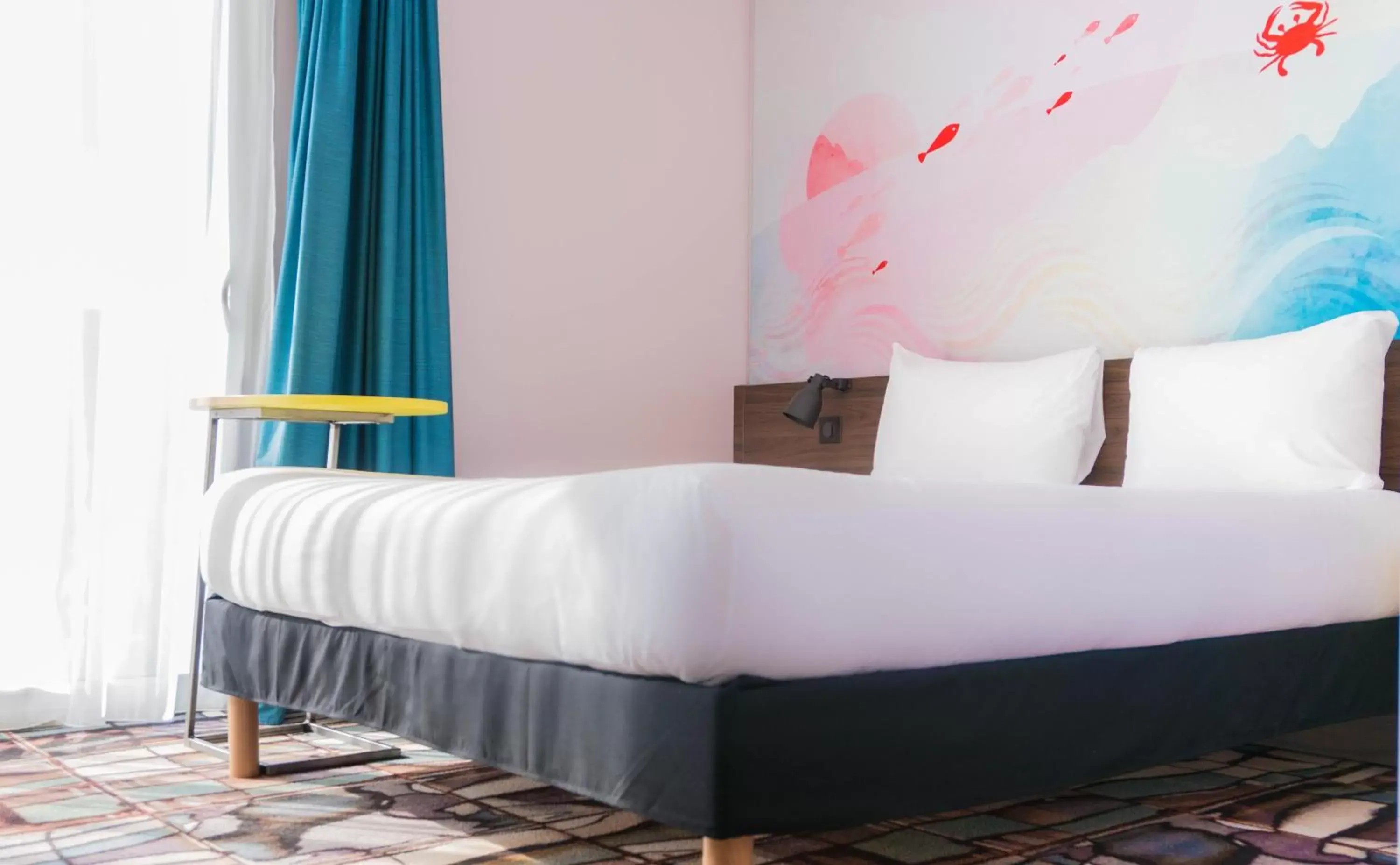 Bed in ibis Styles Perpignan Canet En Roussillon